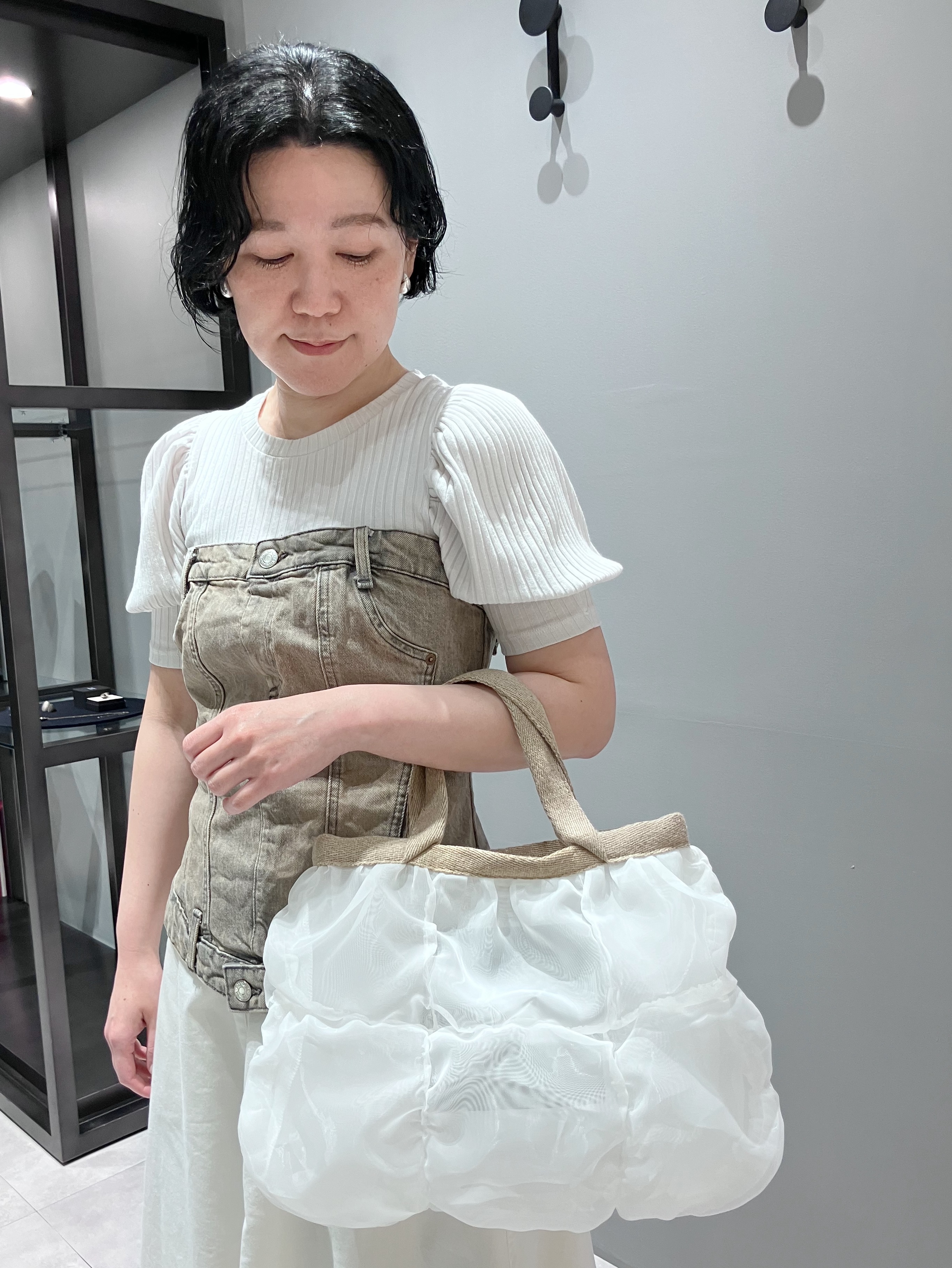 Cさんの「HIROKO HAYASHI｜FABRE（ファーブル）ハンドバッグ」を使ったコーディネート