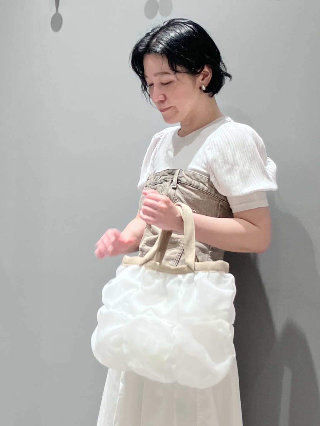 Cさんの「HIROKO HAYASHI｜FABRE（ファーブル）ハンドバッグ」を使ったコーディネート