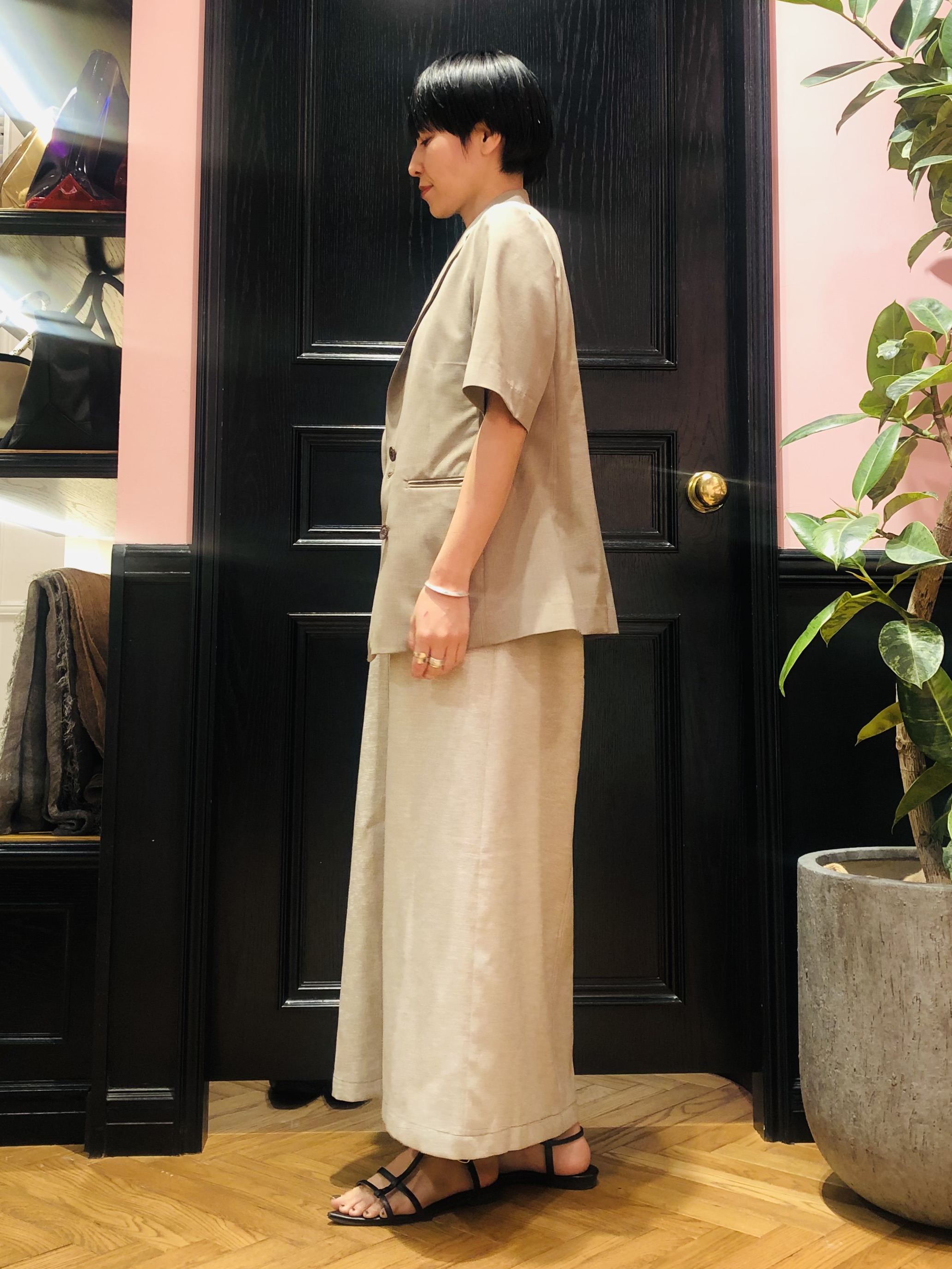 OGATAさんの「DRESSTERIOR｜【otonaMUSE5月号掲載/セットアップ可】ウォッシャブルイージーサマージャケット」を使ったコーディネート