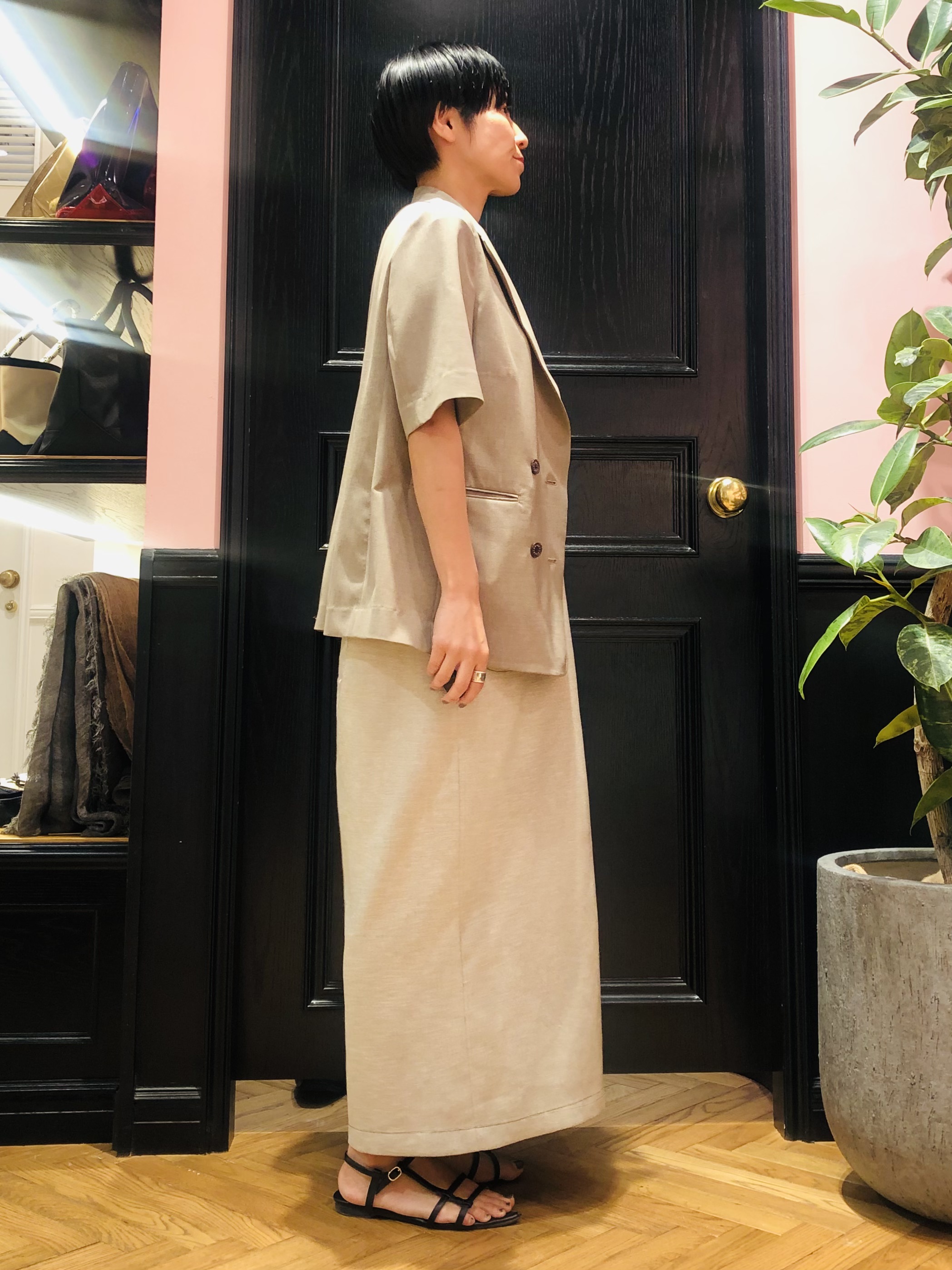 OGATAさんの「DRESSTERIOR｜【otonaMUSE5月号掲載/セットアップ可】ウォッシャブルイージーサマージャケット」を使ったコーディネート