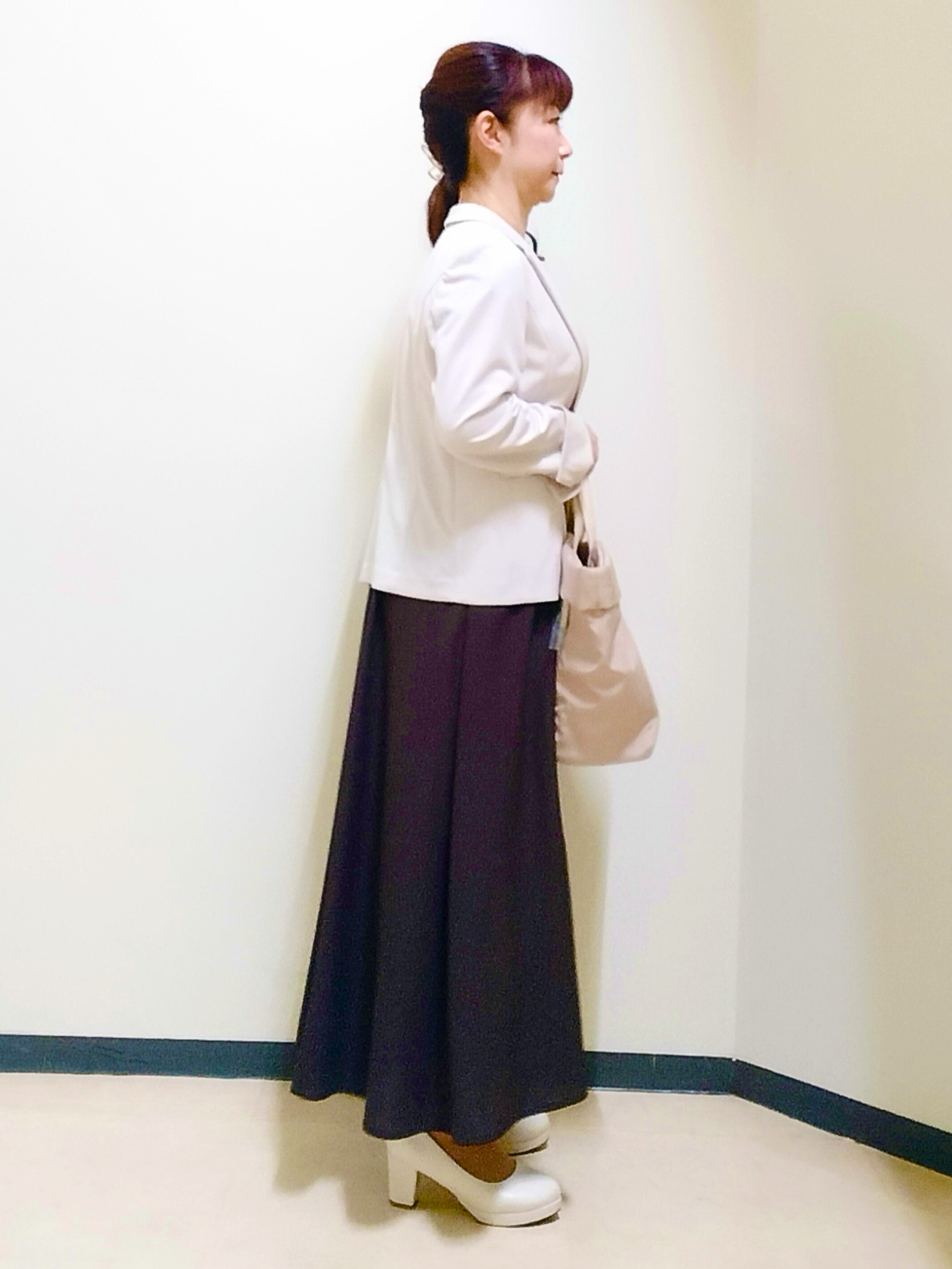 花さんの「Reflect｜【通気性あり／涼しい／マシンウォッシャブル】フロントボタンワンピース」を使ったコーディネート