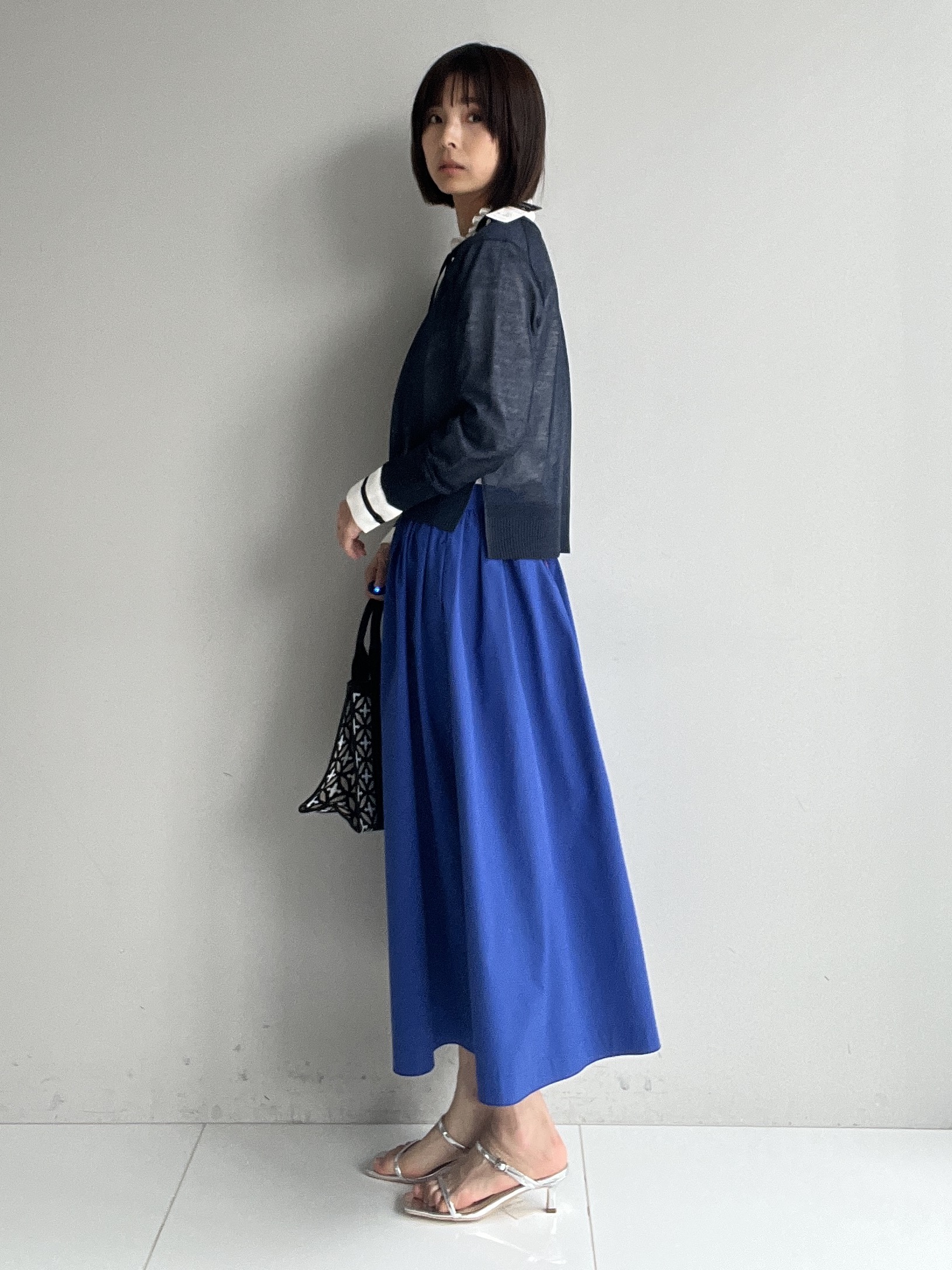 misaさんの「DRESSTERIOR｜【日除け/冷房対策】ウォッシャブルシアーカーディガン」を使ったコーディネート