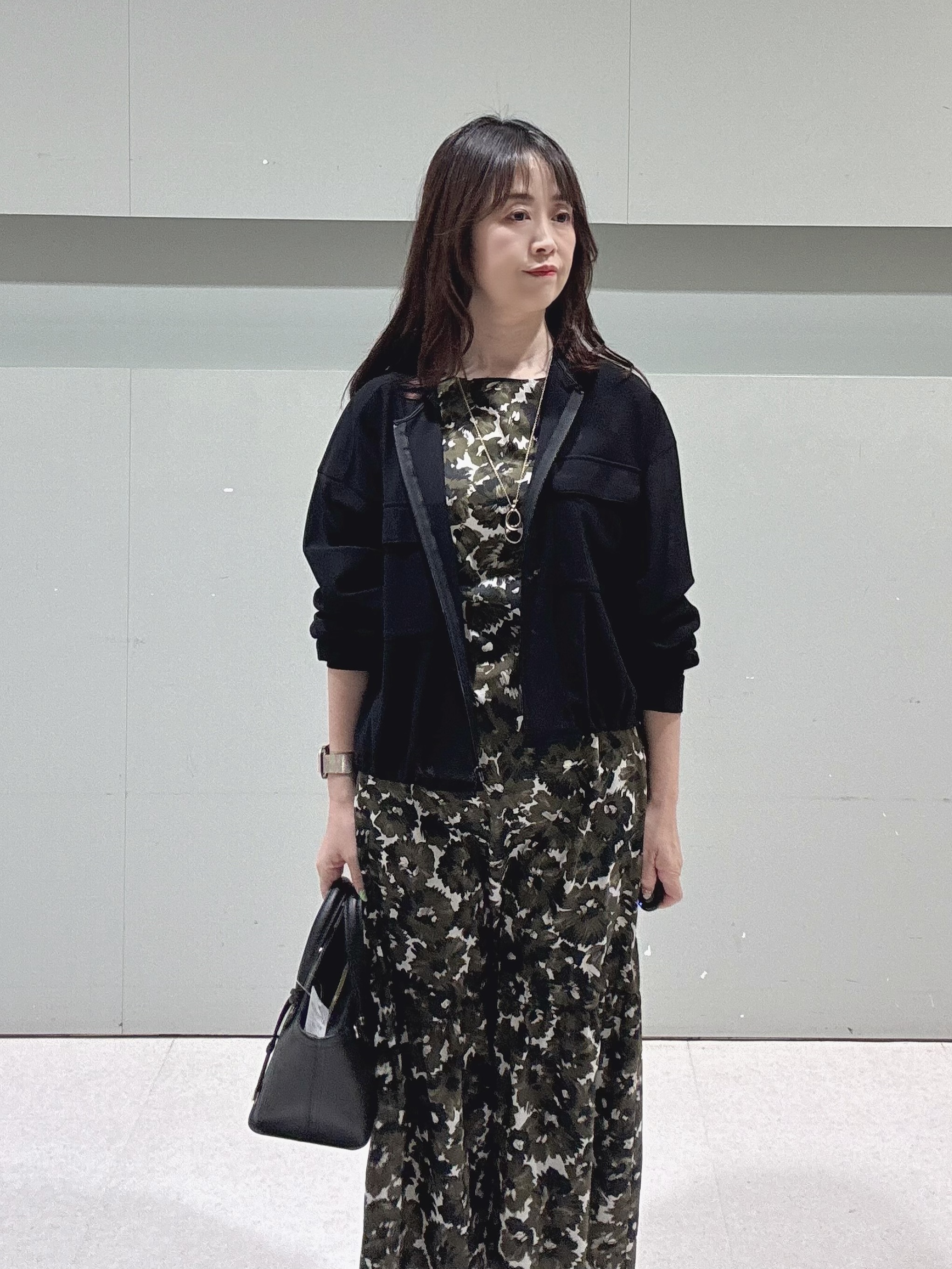 makiさんの「UNTITLED｜【古畑星夏さん着用/洗える】シアーブルゾン」を使ったコーディネート
