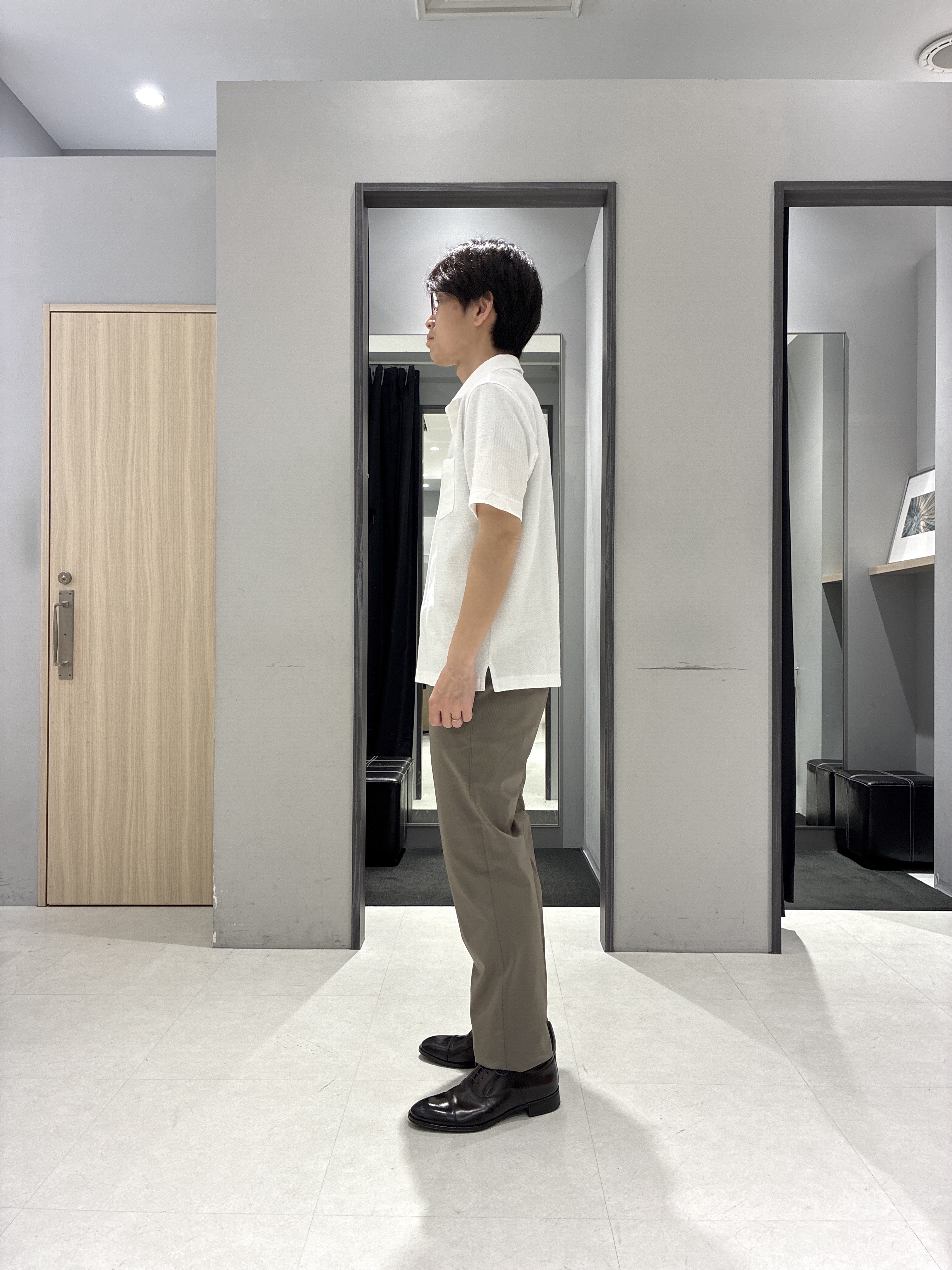 わいずみさんの「TAKEO KIKUCHI｜【360&deg;ストレッチ/軽量】None Of Stress ライト ジャケット（セットアップ対応）」を使ったコーディネート