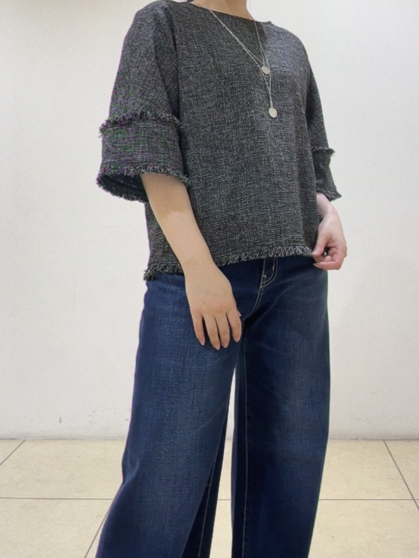 watanabeさんの「UNTITLED｜【ステンレス】レイヤードコインネックレス」を使ったコーディネート