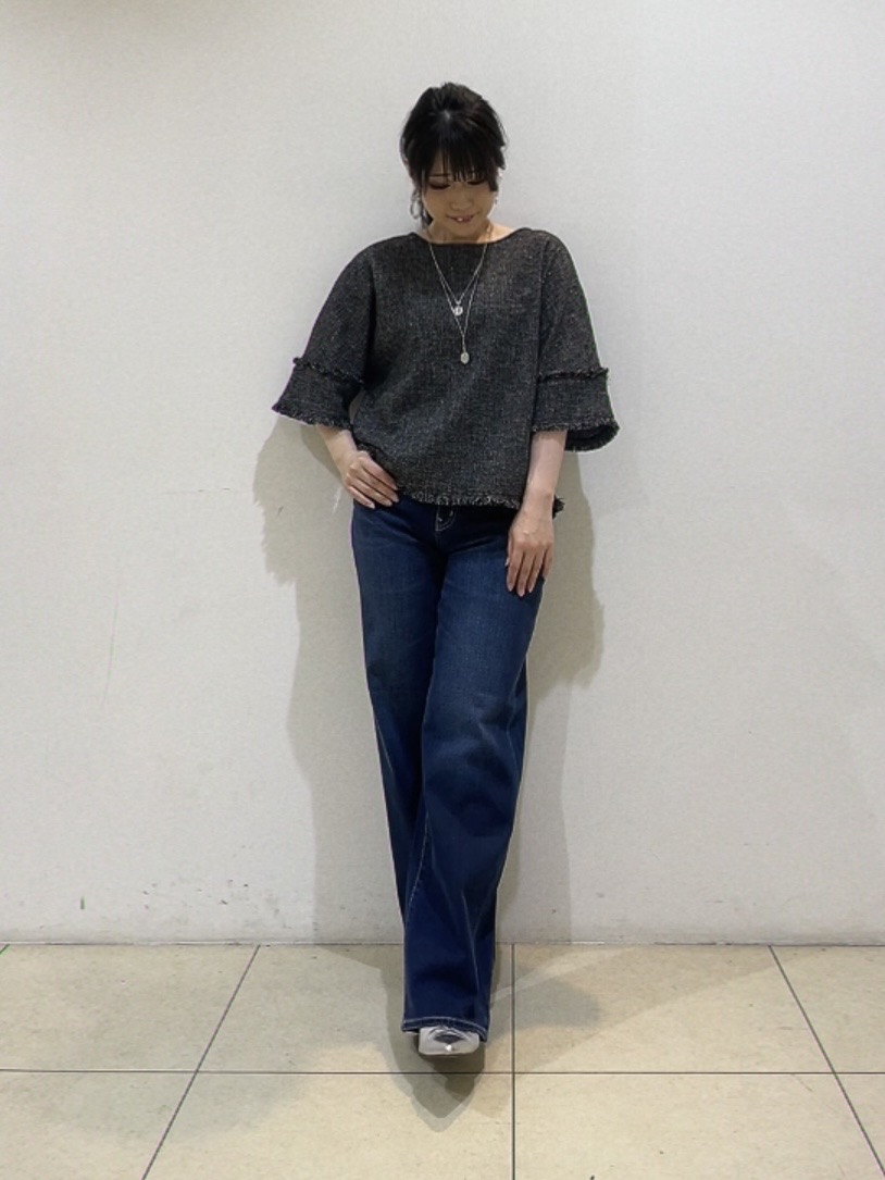 watanabeさんの「UNTITLED｜【ステンレス】レイヤードコインネックレス」を使ったコーディネート