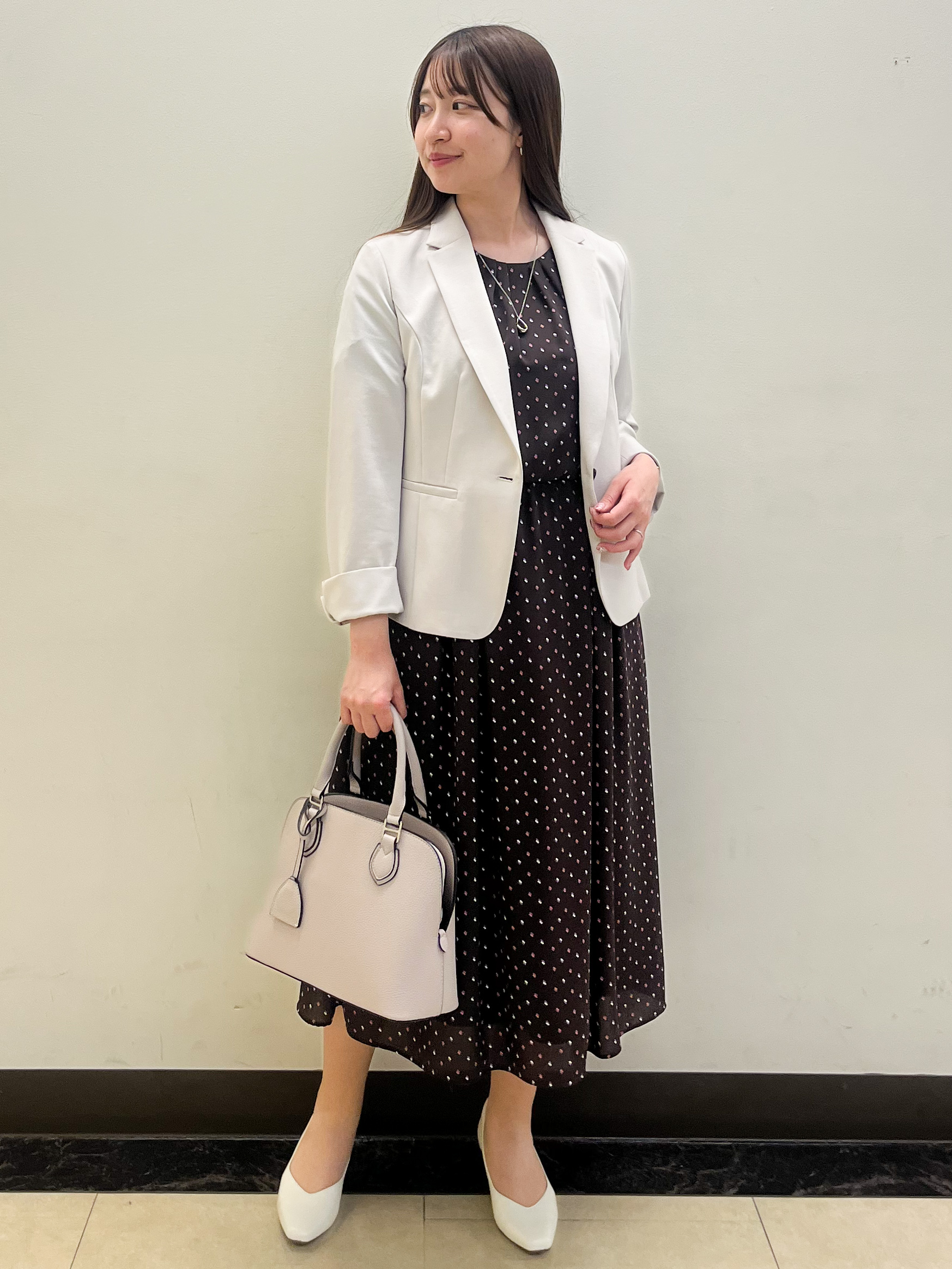 mikikoさんの「Reflect｜【SS-4Lサイズ／UVカット／接触冷感】匠ジャケット／ベーシックテーラード」を使ったコーディネート