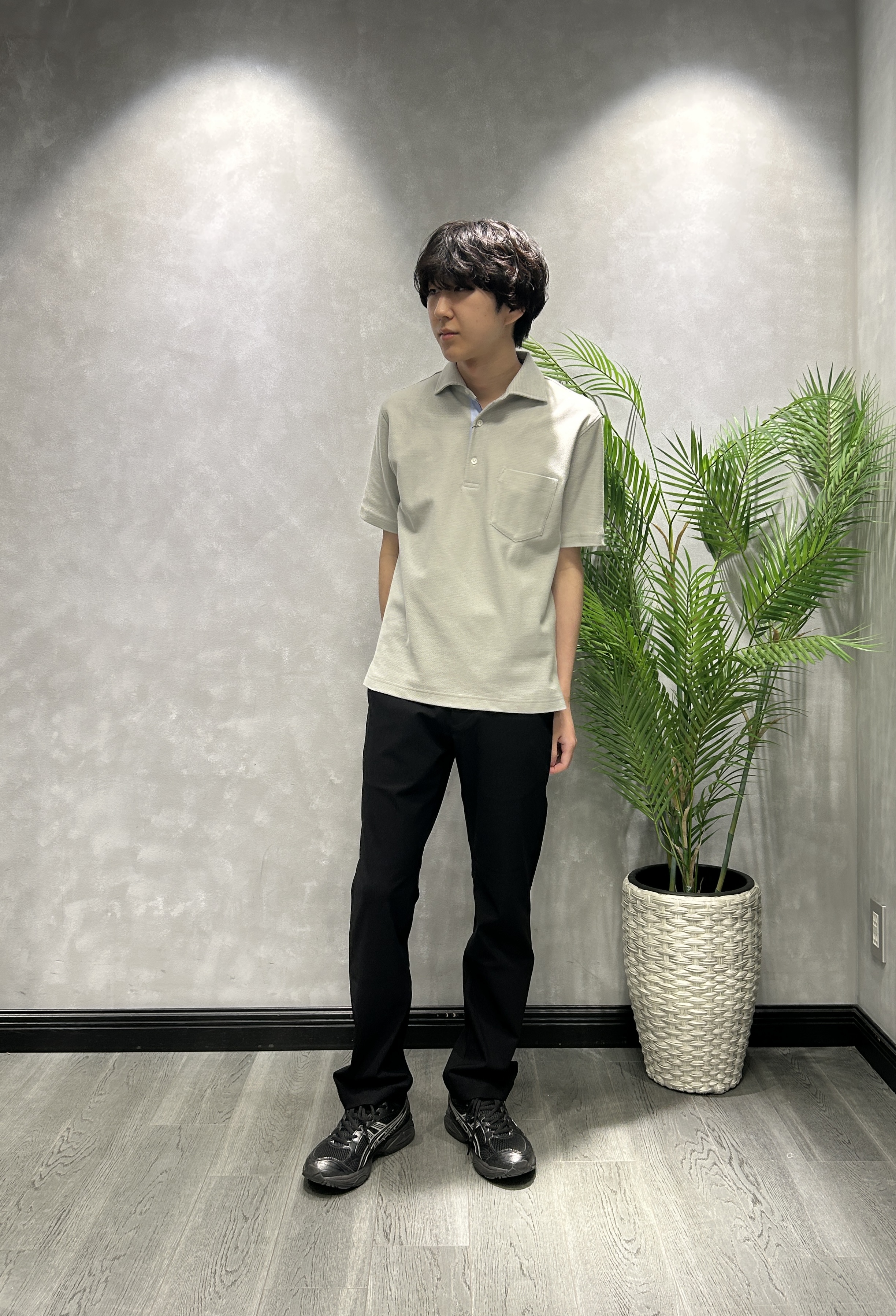 ruiさんの「TAKEO KIKUCHI｜【Begin5月号掲載/通気性】トリコットサッカー ジャケット」を使ったコーディネート