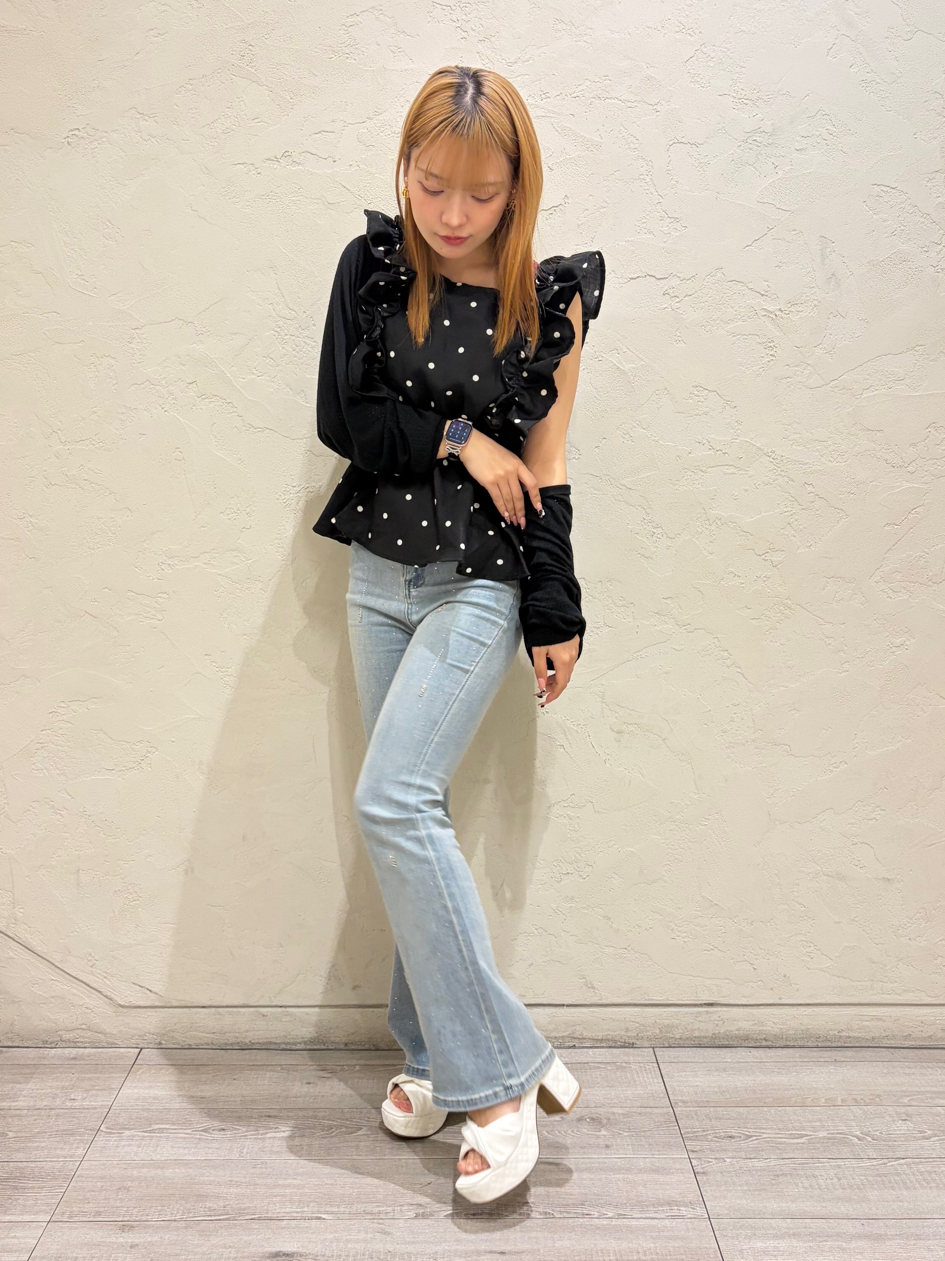 せらら⭐️さんの「ESPERANZA｜【ナチュ盛り/約10㎝】ナチュ盛りツイストサンダル」を使ったコーディネート
