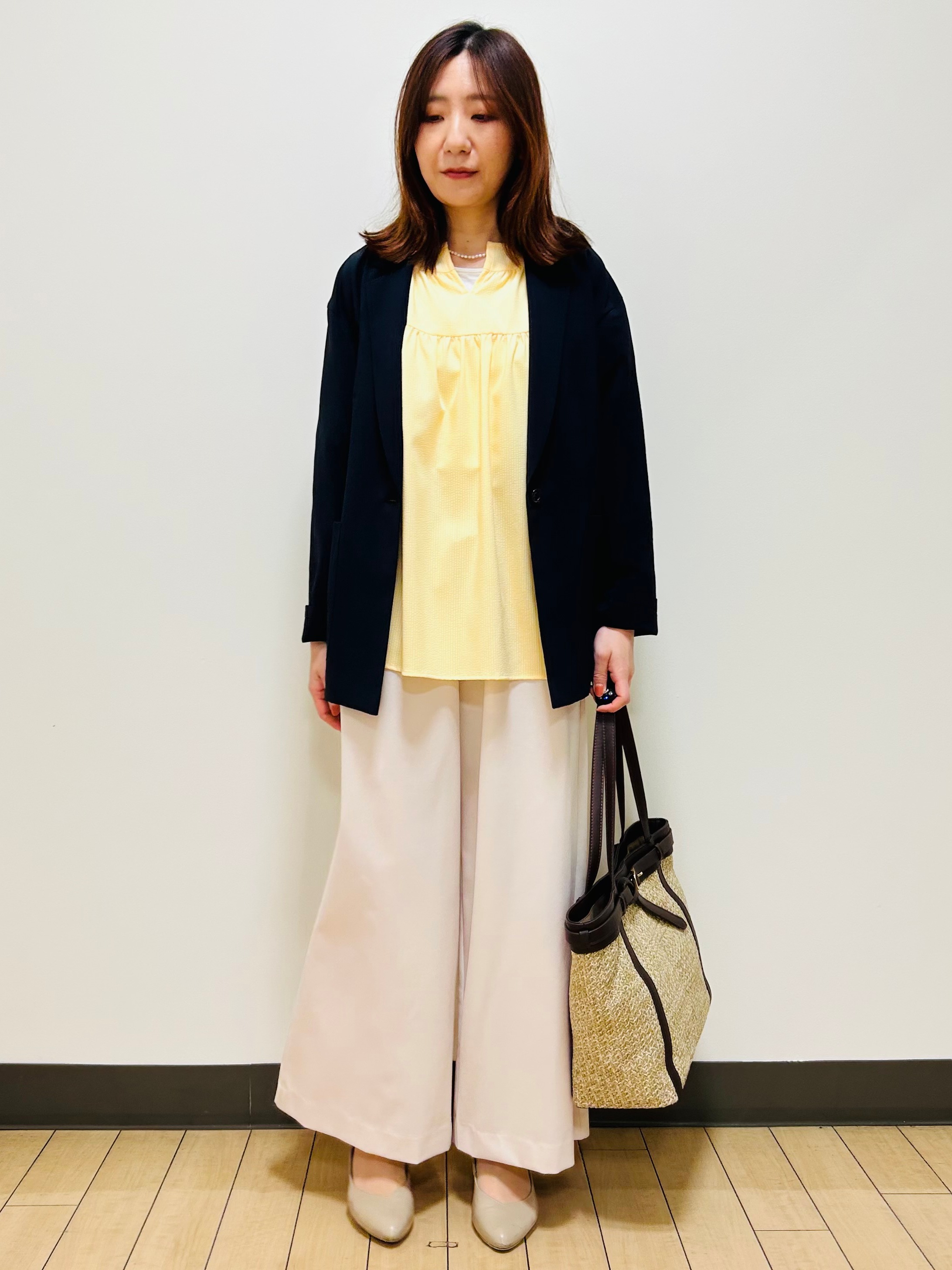 miiiさんの「Reflect｜【SS-4Lサイズ／接触冷感／シワになりにくい】リラクシーテーラードジャケット」を使ったコーディネート
