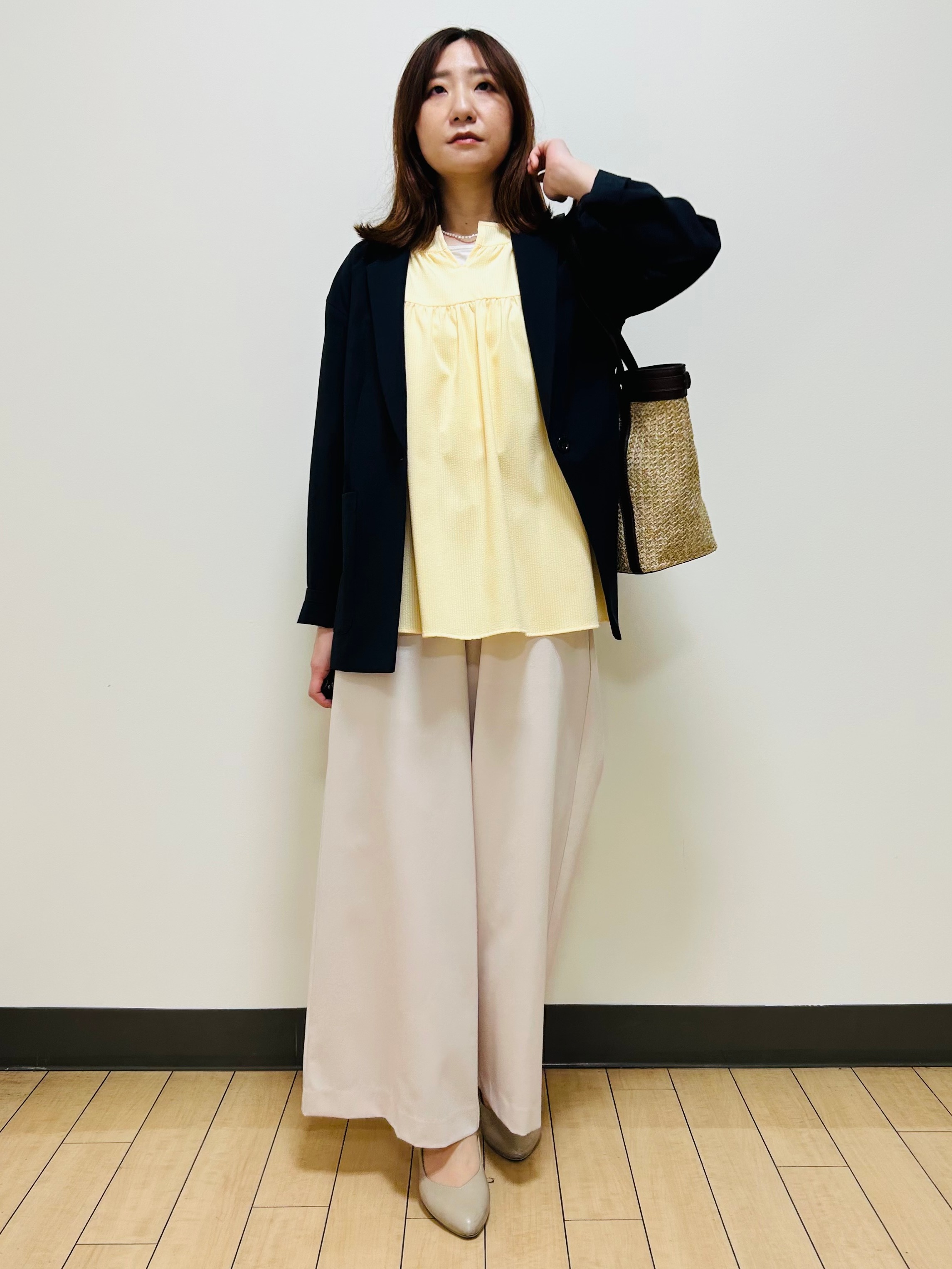 miiiさんの「Reflect｜【SS-4Lサイズ／接触冷感／シワになりにくい】リラクシーテーラードジャケット」を使ったコーディネート