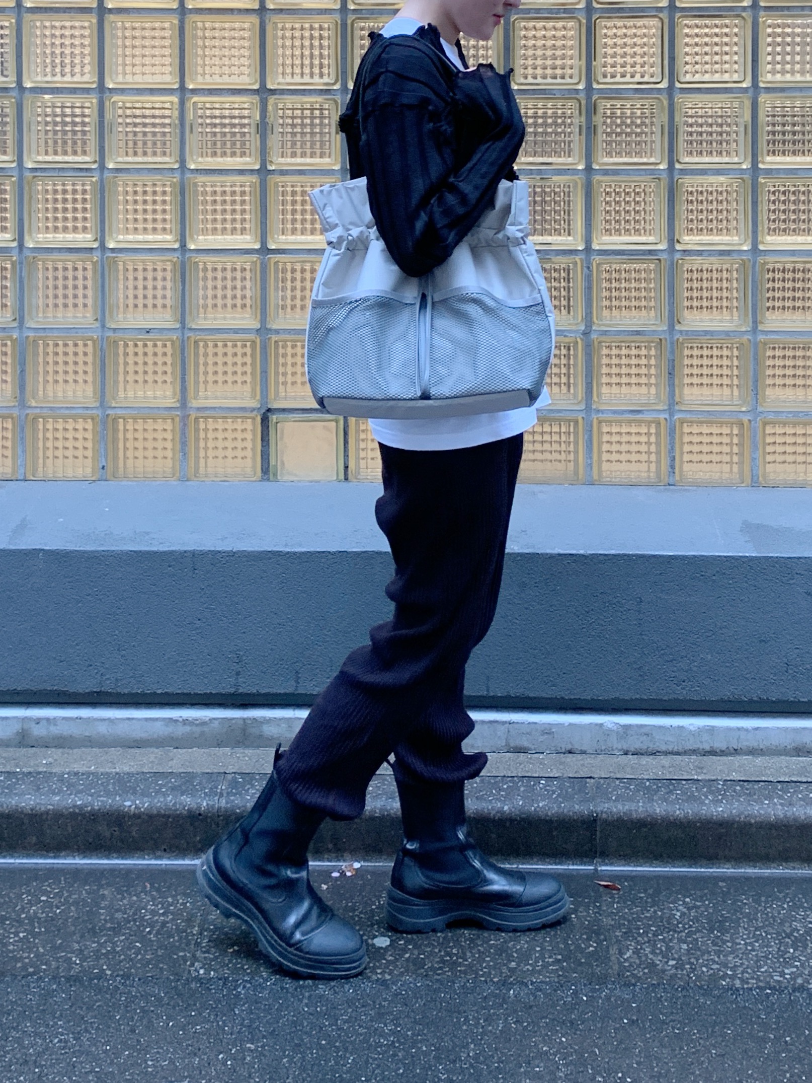 Iさんの「HIROKO HAYASHI｜LUINI AGILE（ルイーニ アジレ）トートバッグ」を使ったコーディネート