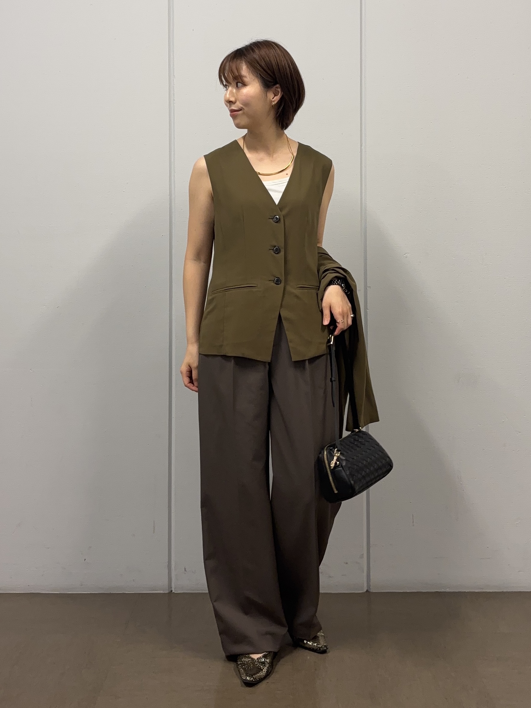tsujiさんの「UNTITLED｜【セットアップ可/接触冷感/通気性】ドライシアーダブルジャケット」を使ったコーディネート