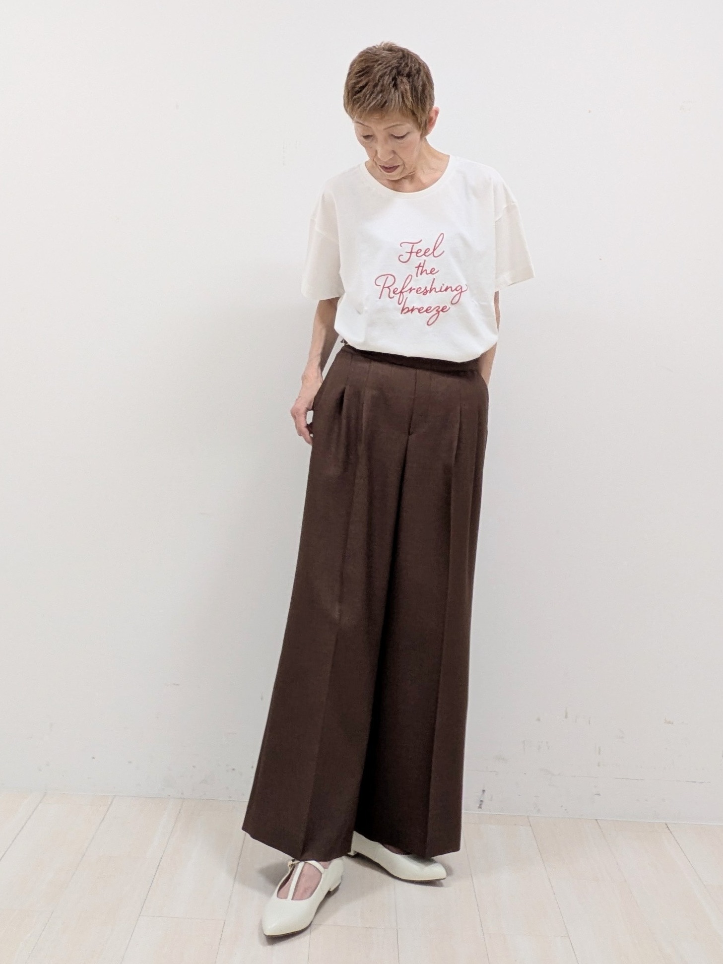 sachiさんの「Reflect｜【SS-4Lサイズ／接触冷感／シワになりにくい】リラクシーテーラードジャケット」を使ったコーディネート