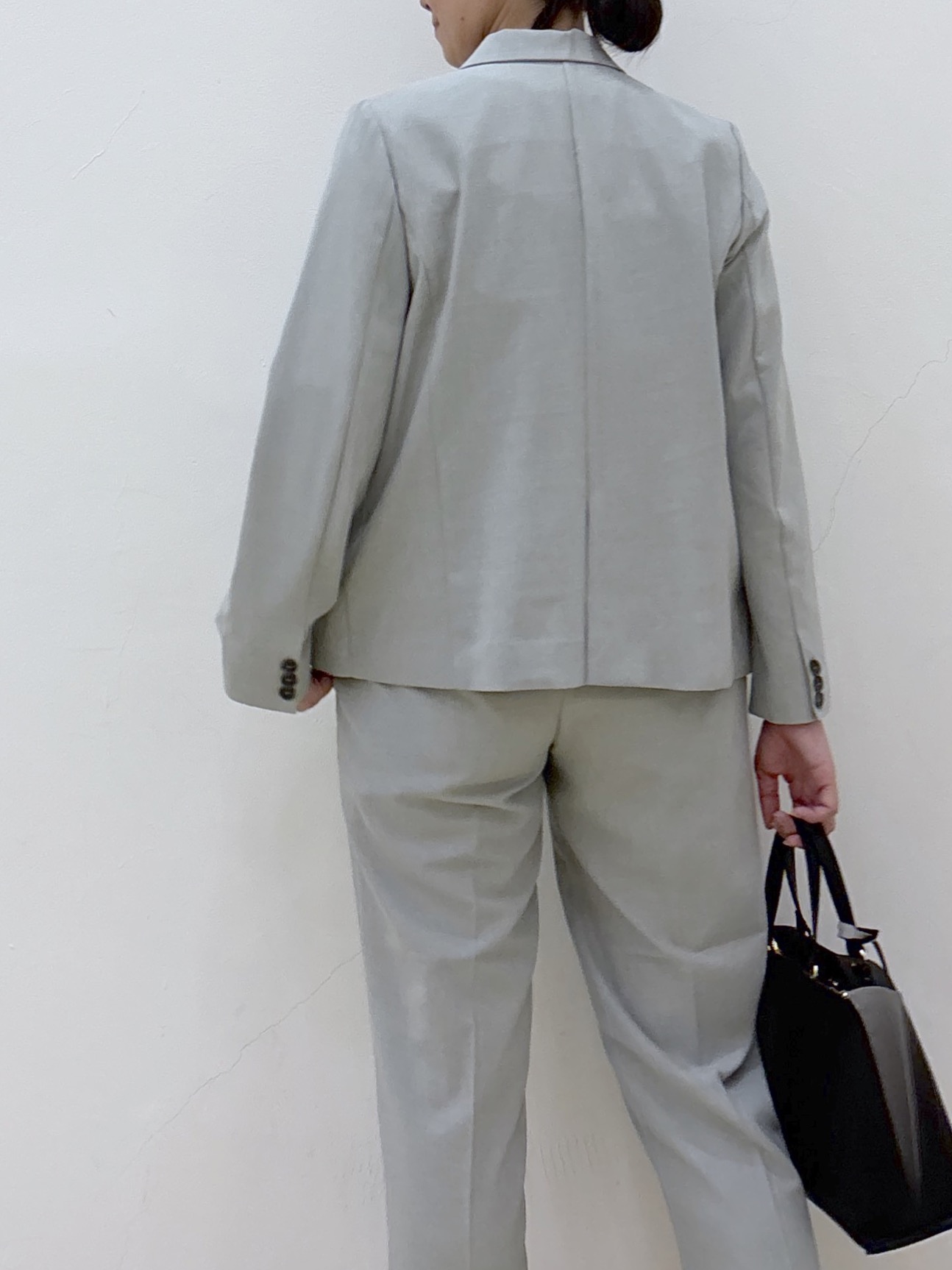 akariさんの「index｜ダブルブレストジャケット／セットアップ対応可【洗える／接触冷感／吸水速乾／防シワ／ストレッチ】」を使ったコーディネート