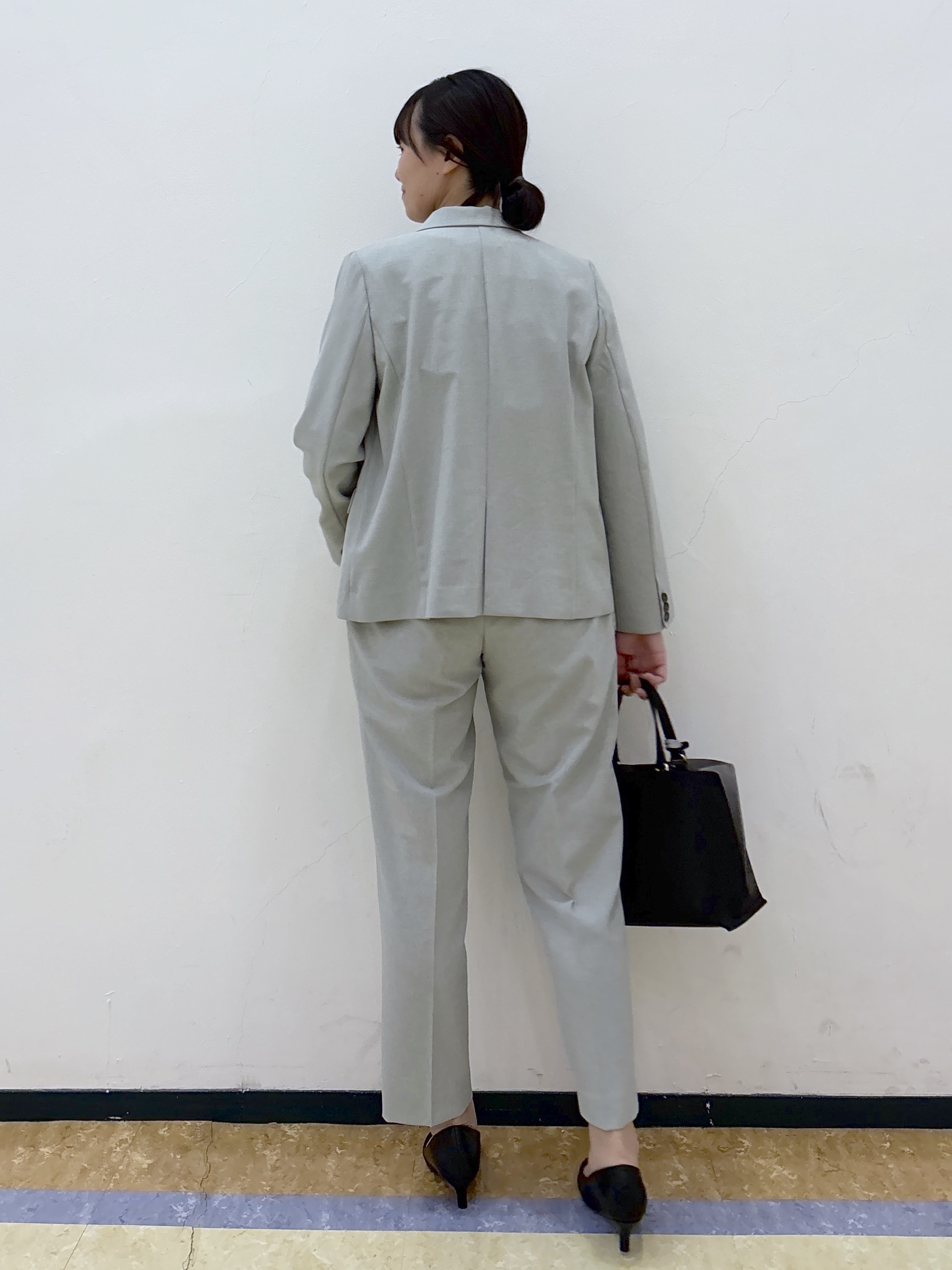 akariさんの「index｜ダブルブレストジャケット／セットアップ対応可【洗える／接触冷感／吸水速乾／防シワ／ストレッチ】」を使ったコーディネート