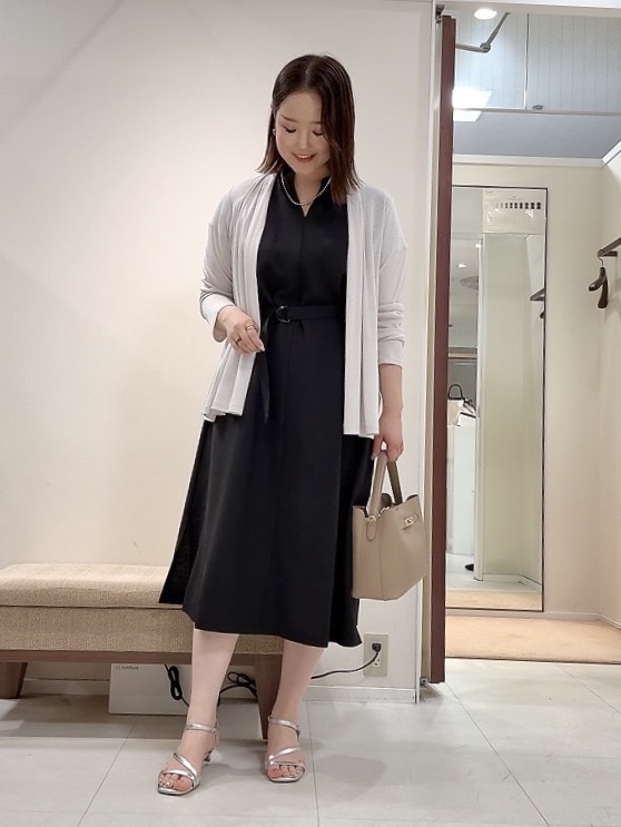 YUIさんの「UNTITLED｜【接触冷感/UVカット/遮熱機能】フライスジャージカーディガン」を使ったコーディネート