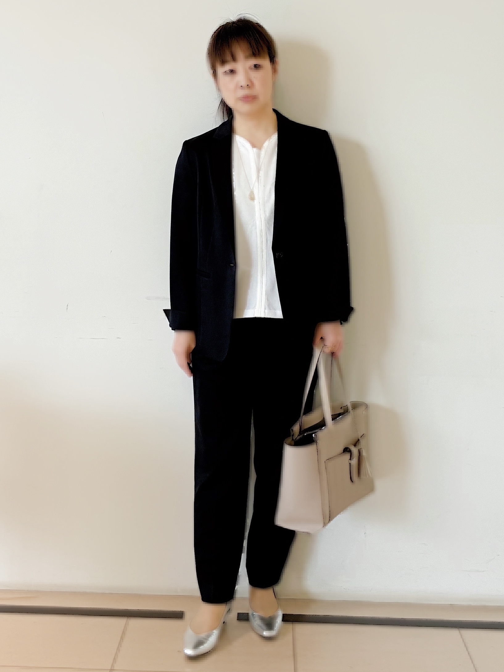 ひーさんの「Reflect｜【SS-4Lサイズ／UVカット／接触冷感】匠ジャケット／ロングテーラード」を使ったコーディネート