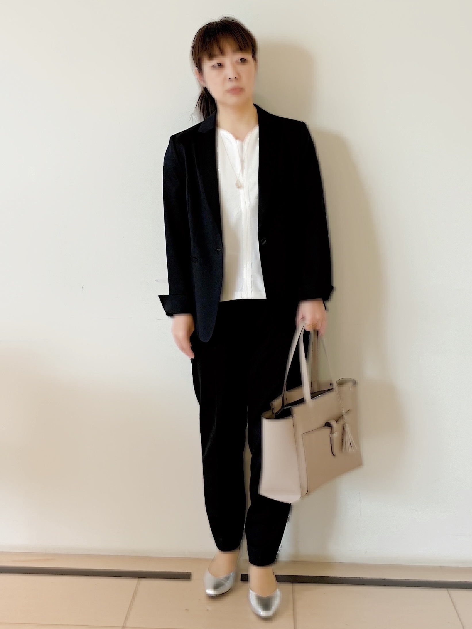ひーさんの「Reflect｜【SS-4Lサイズ／UVカット／接触冷感】匠ジャケット／ロングテーラード」を使ったコーディネート