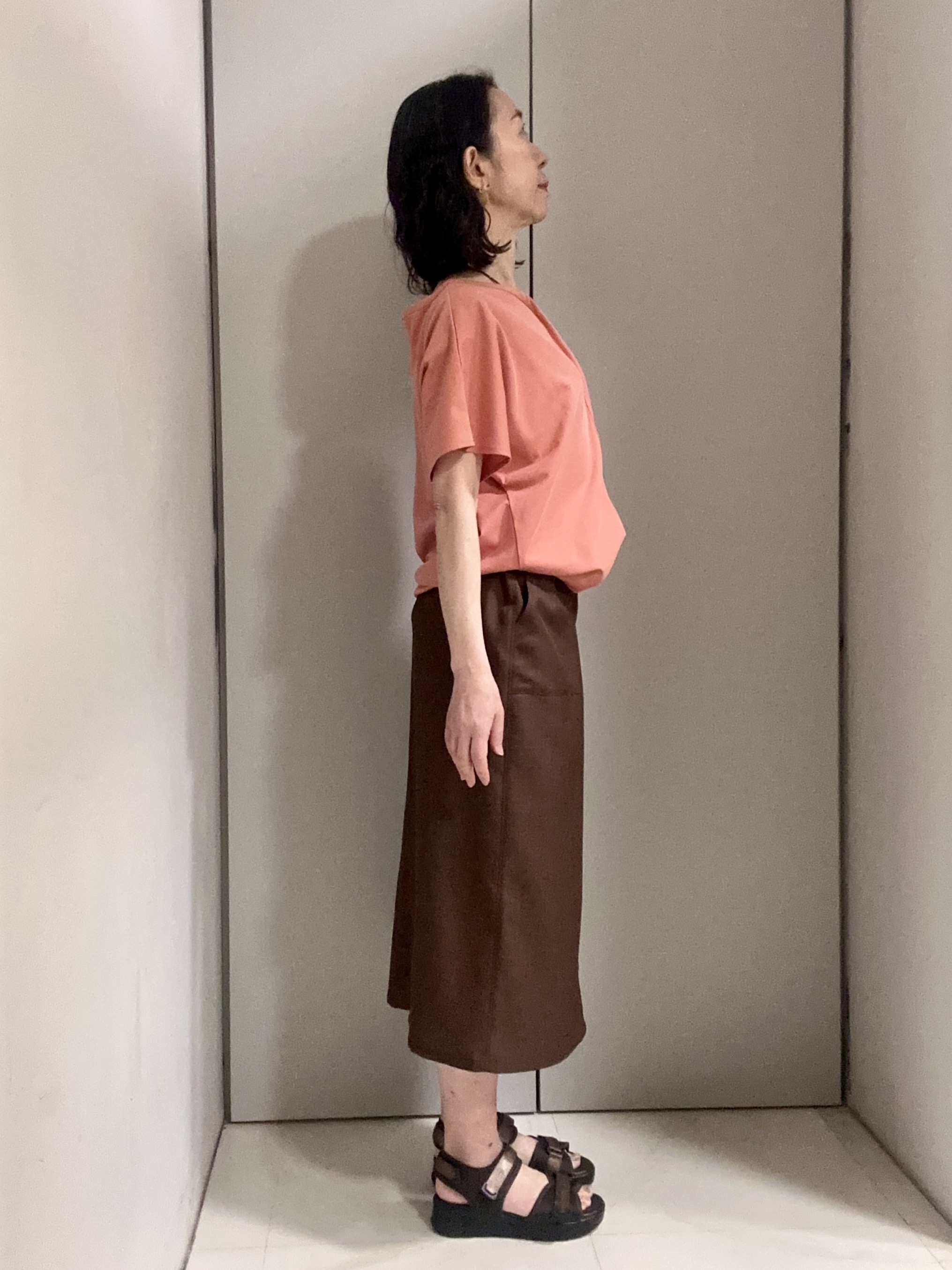 Kouさんの「Reflect｜【UVカット／接触冷感／吸水速乾】フレアスリーブプルオーバー」を使ったコーディネート