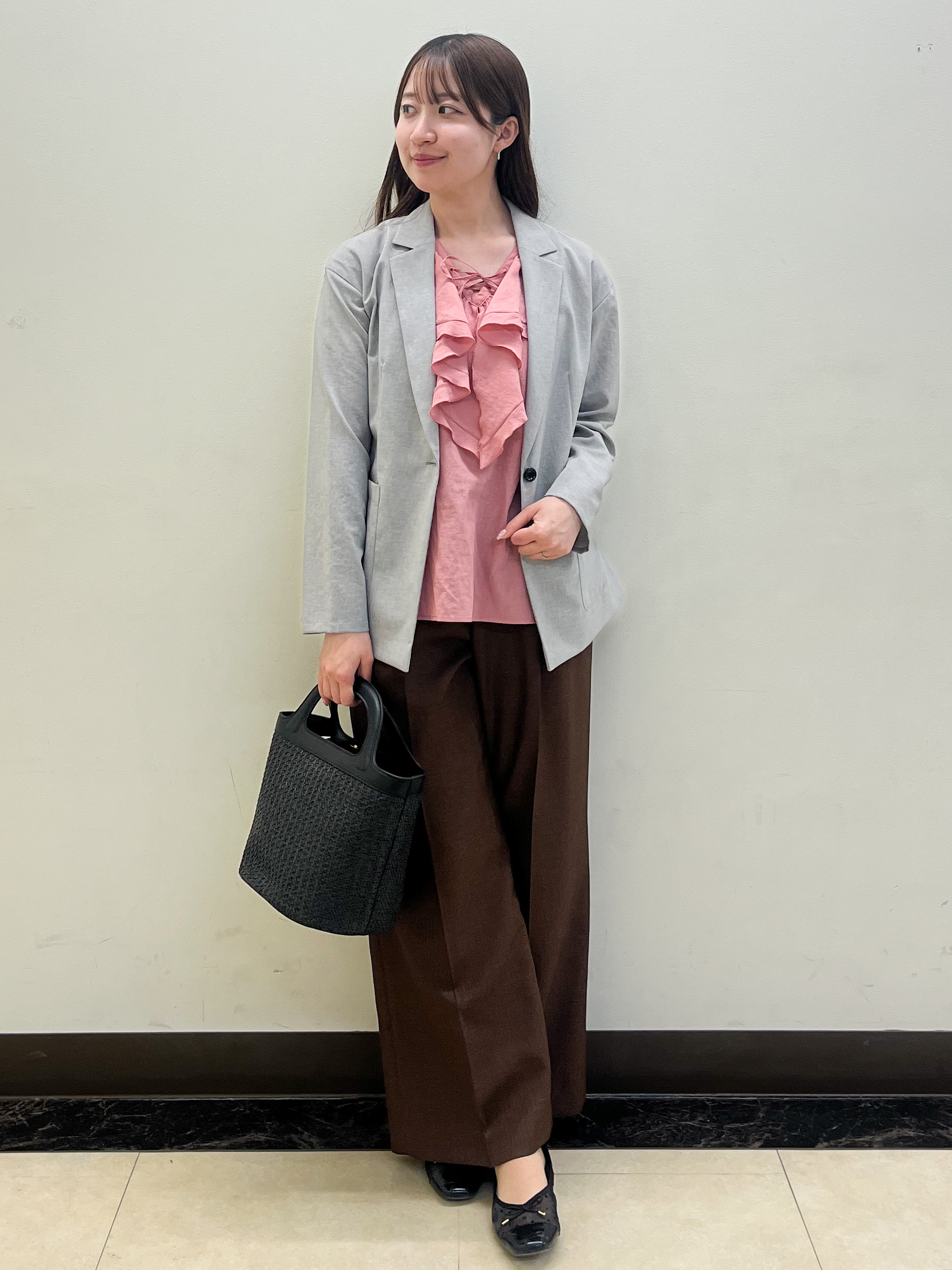 mikikoさんの「Reflect｜【SS-4Lサイズ／接触冷感／シワになりにくい】リラクシーテーラードジャケット」を使ったコーディネート