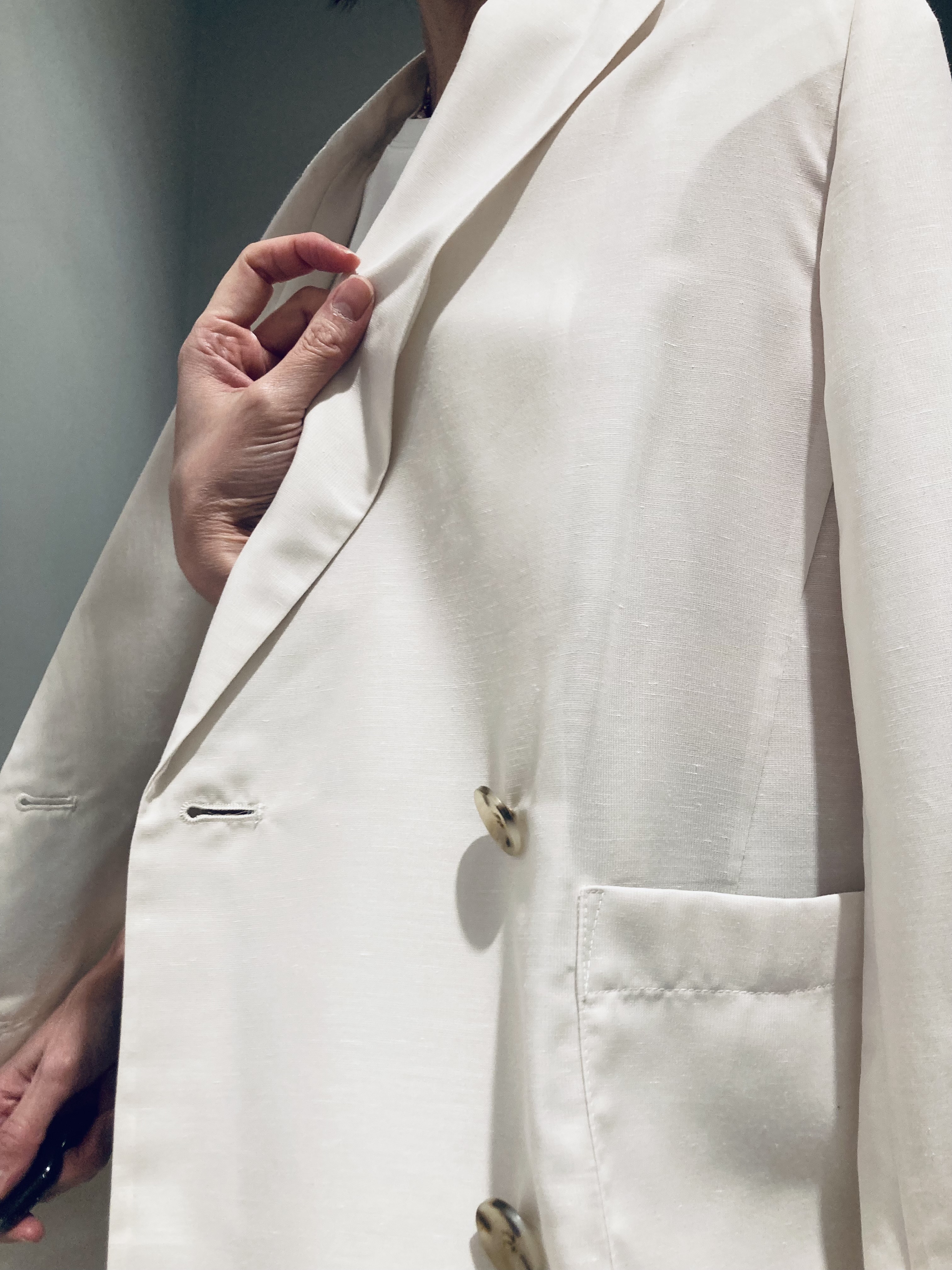 Furuさんの「DRESSTERIOR｜【接触冷感／抗菌防臭／消臭】アイスクリアコットンフレンチスリーブT」を使ったコーディネート