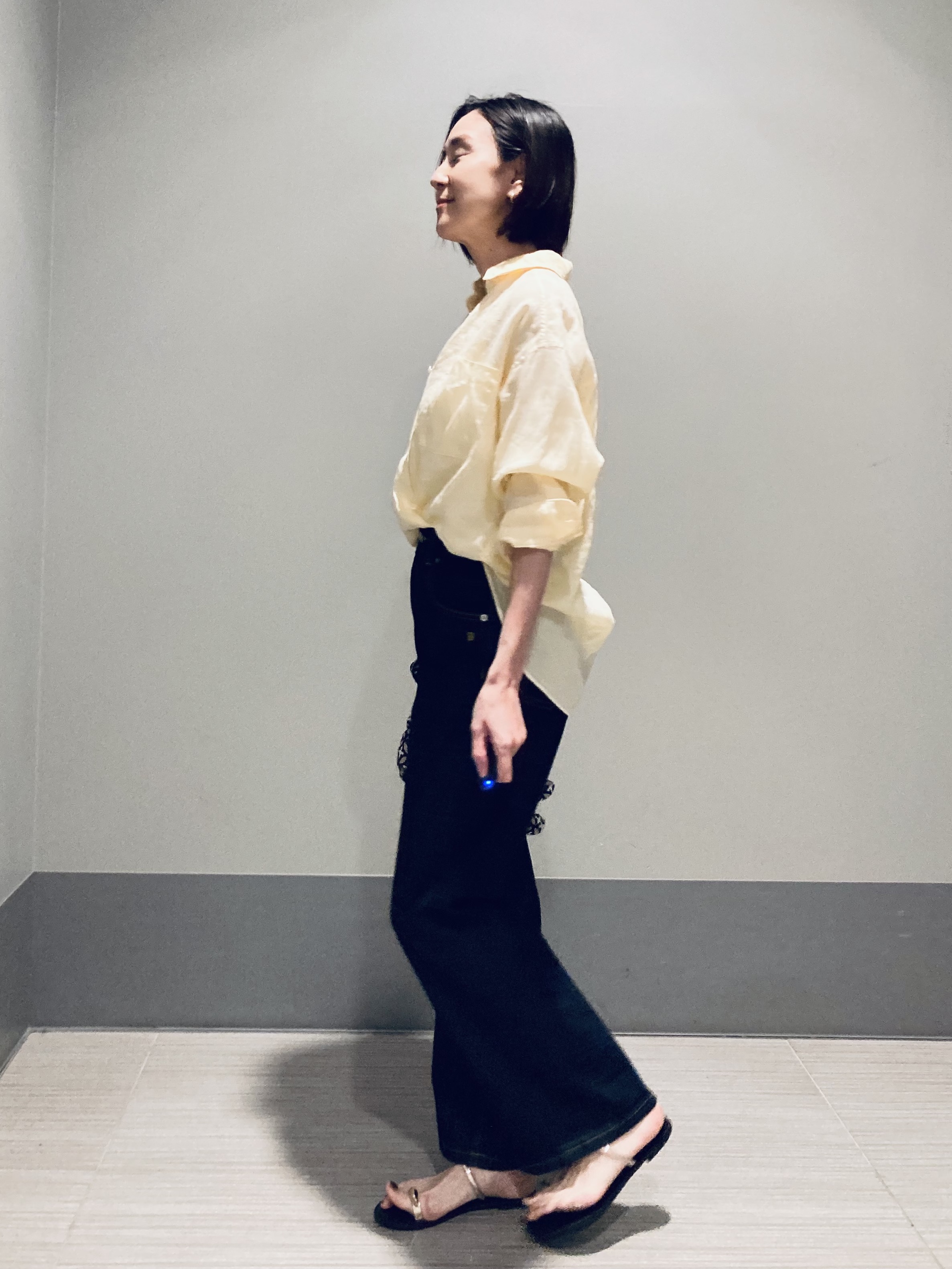 Furuさんの「DRESSTERIOR｜【人気定番/ウォッシャブル】ガーメントダイラミーシャツ」を使ったコーディネート