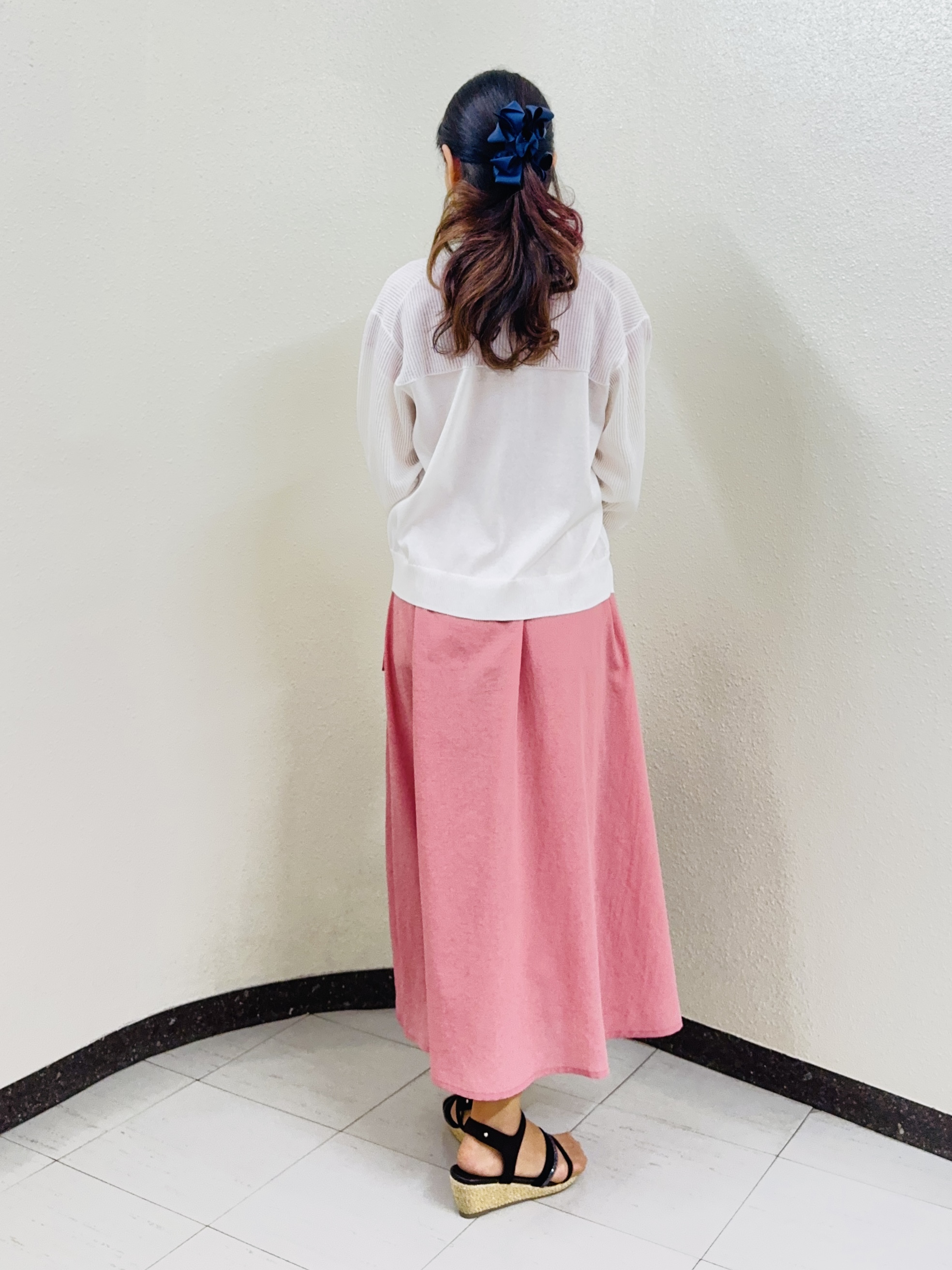 ⭐︎Eimi⭐︎さんの「Reflect｜【通気性あり／涼しい／マシンウォッシャブル】フロントボタンワンピース」を使ったコーディネート
