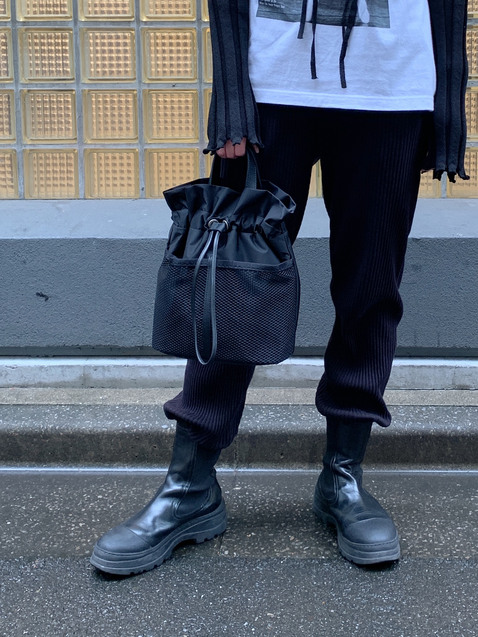 Iさんの「HIROKO HAYASHI｜LUINI AGILE（ルイーニ アジレ）ショルダーバッグ」を使ったコーディネート