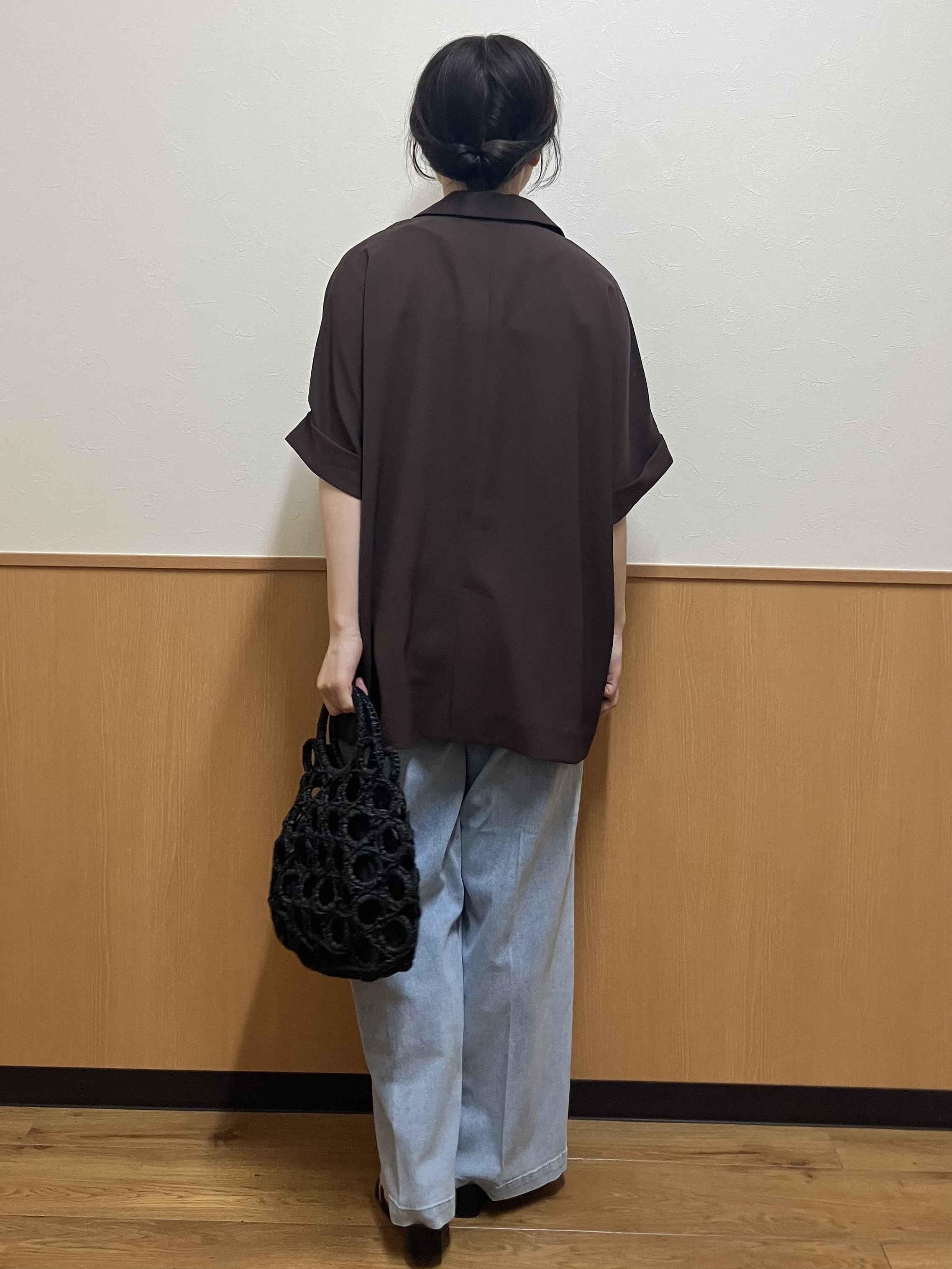 MAYUKIさんの「index｜【接触冷感／吸水速乾／防シワ】リネンライクテーラードジャケット《洗濯機OK》」を使ったコーディネート