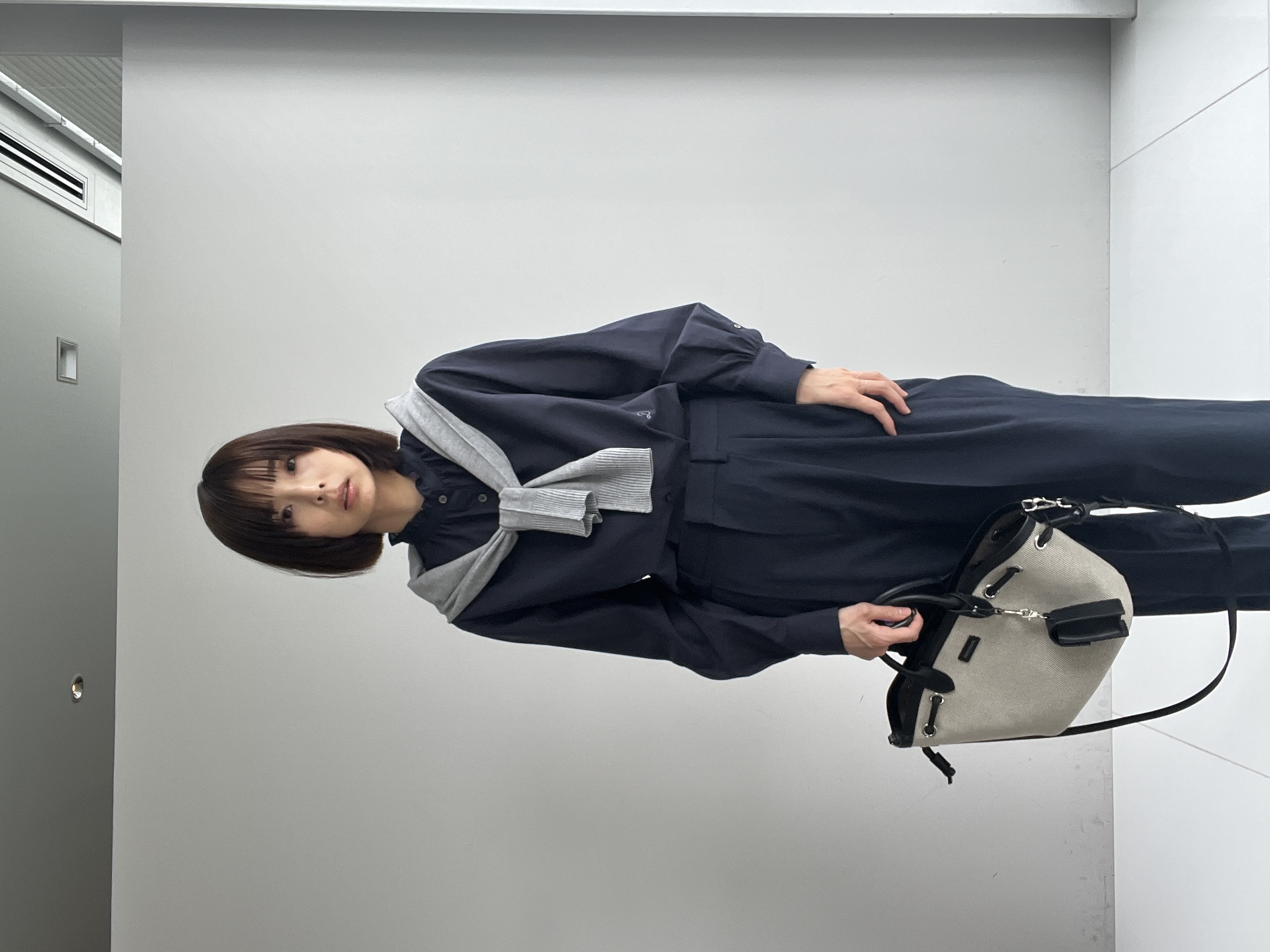 misaさんの「DRESSTERIOR｜【otonaMUSE5月号掲載】キャンバス&times;レザーバッグ」を使ったコーディネート