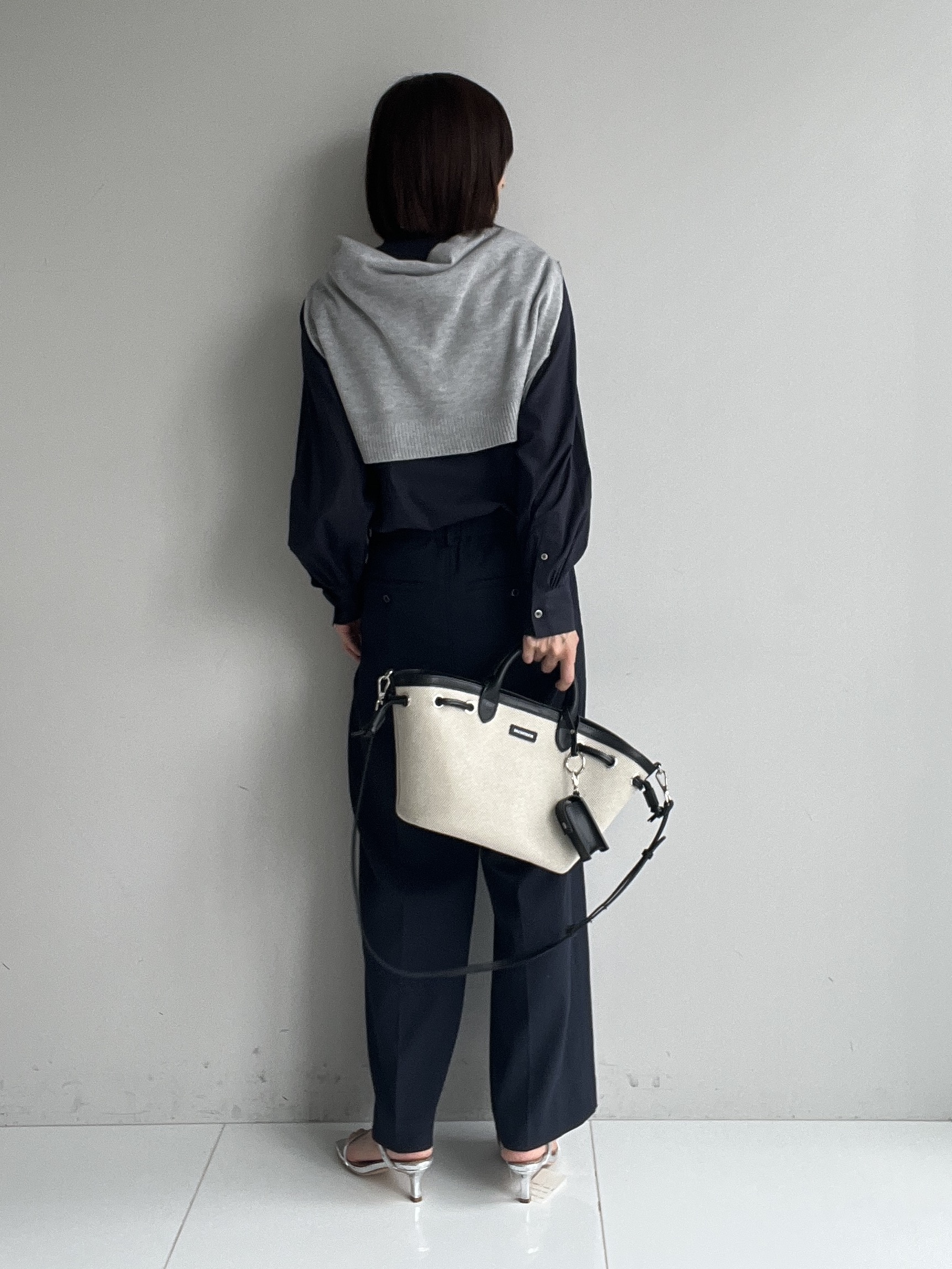 misaさんの「DRESSTERIOR｜【otonaMUSE5月号掲載】キャンバス&times;レザーバッグ」を使ったコーディネート