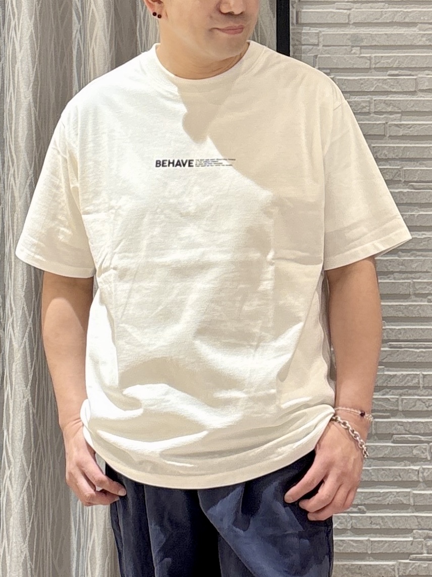 Pーyamaさんの「THE SHOP TK｜メッシュ ストライプ半袖シャツ 洗濯機OK／通気性◎」を使ったコーディネート