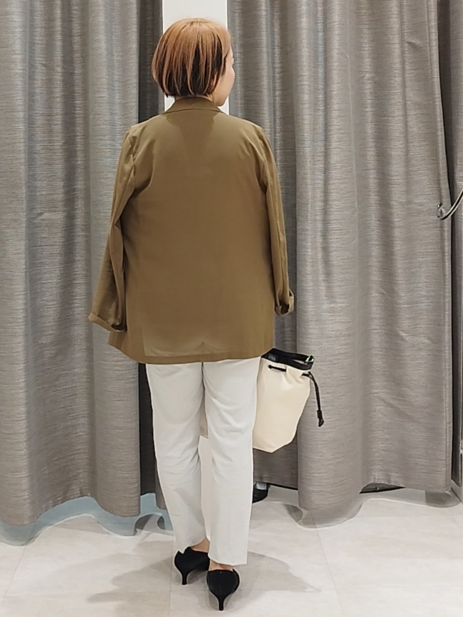 s u g iさんの「UNTITLED｜【セットアップ可/接触冷感/通気性】ドライシアーダブルジャケット」を使ったコーディネート