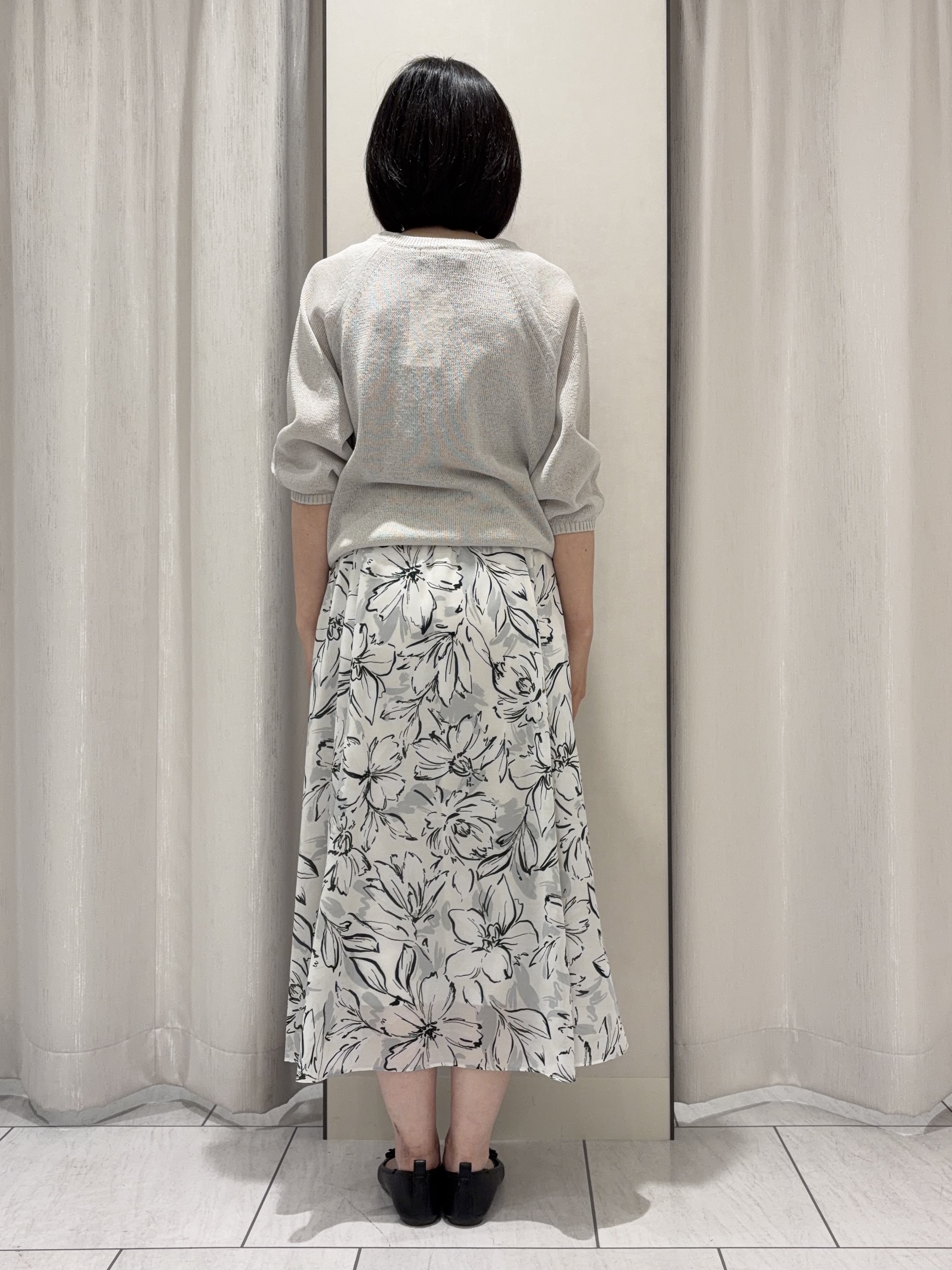 わたなべさんの「UNTITLED｜【洗える/ゆったり】クルーネックドライニット」を使ったコーディネート