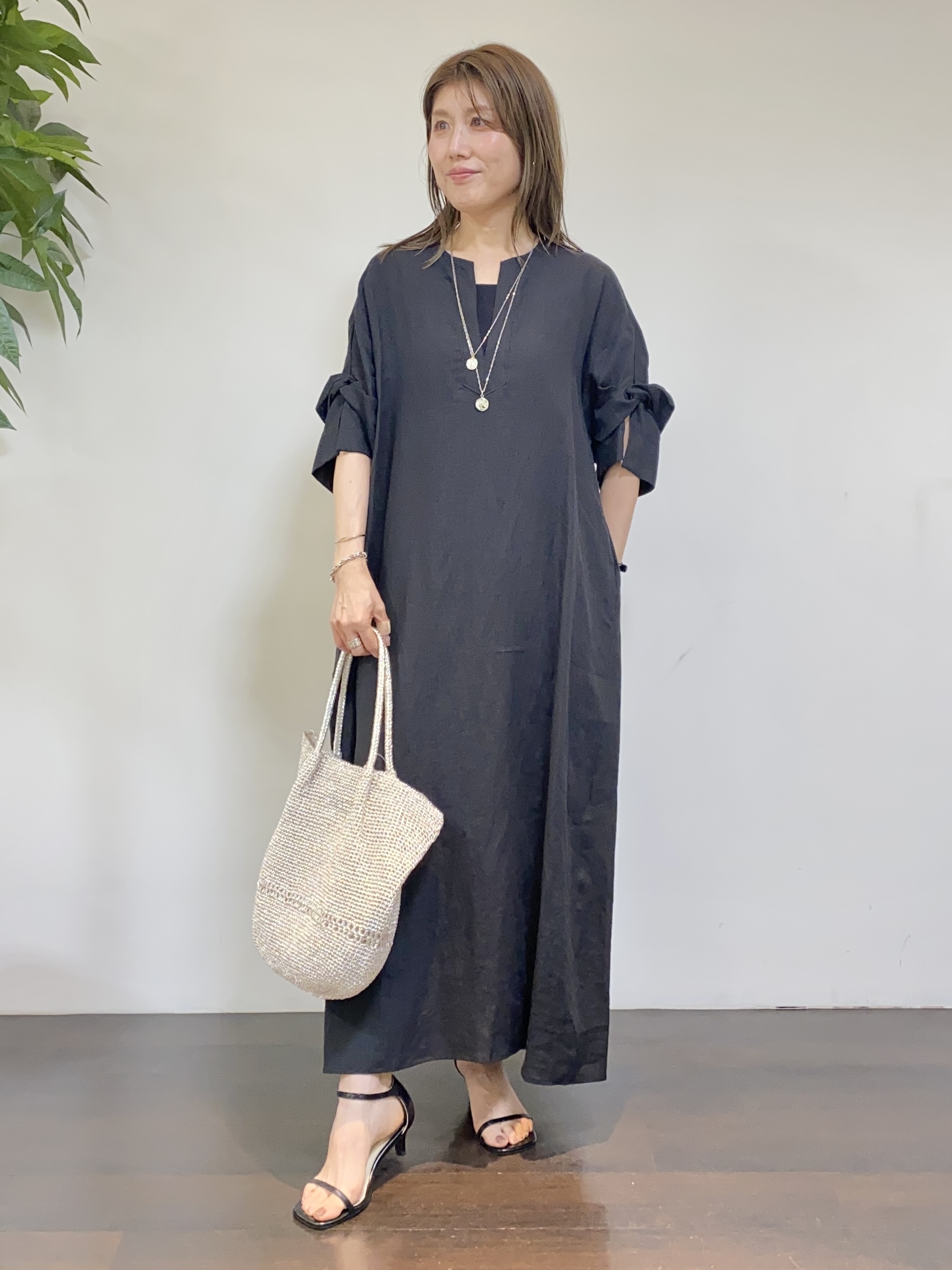 tomoさんの「UNTITLED｜【接触冷感/UVカット/遮熱機能】フライスジャージカーディガン」を使ったコーディネート