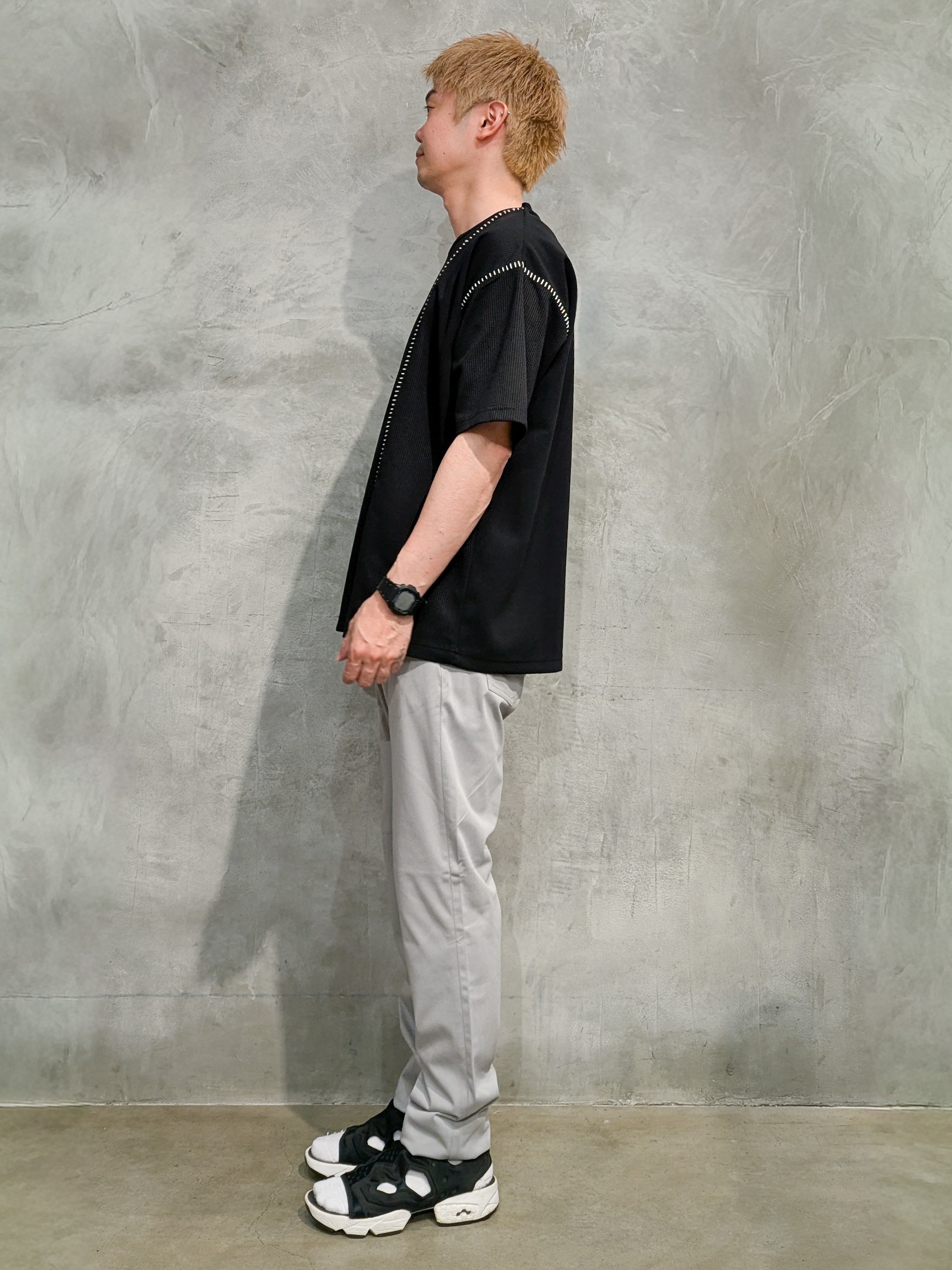daiさんの「THE SHOP TK｜ハンドステッチ 半袖Tシャツ 洗濯機OK」を使ったコーディネート