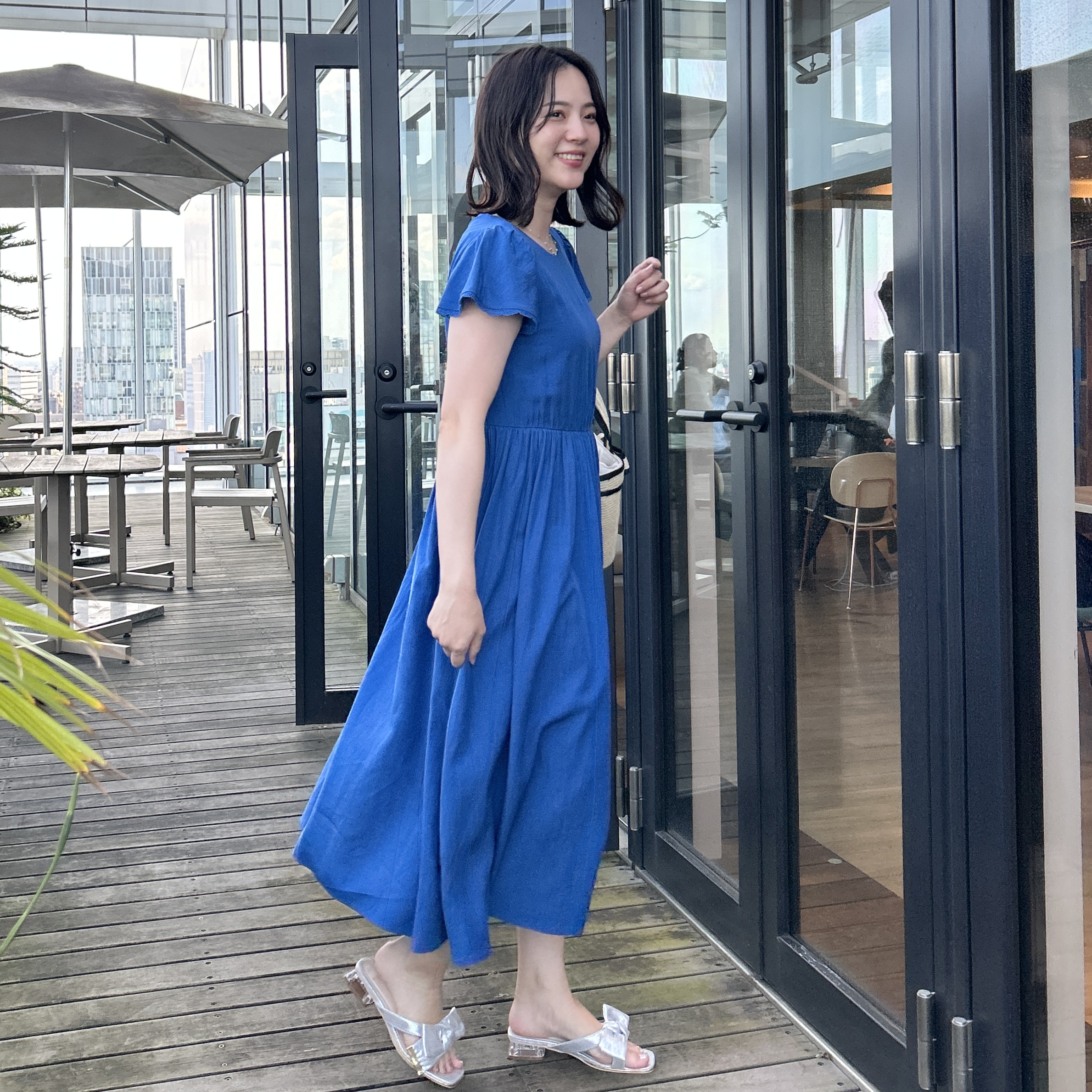 shinoさんの「Couture brooch｜【UVカット・吸水速乾・撥水加工】フリル ラッシュガード」を使ったコーディネート