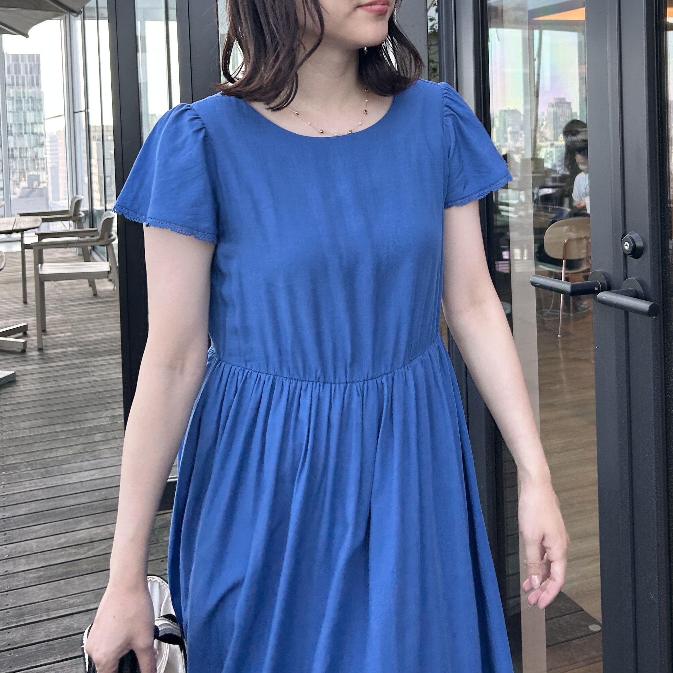 shinoさんの「Couture brooch｜【UVカット・吸水速乾・撥水加工】フリル ラッシュガード」を使ったコーディネート