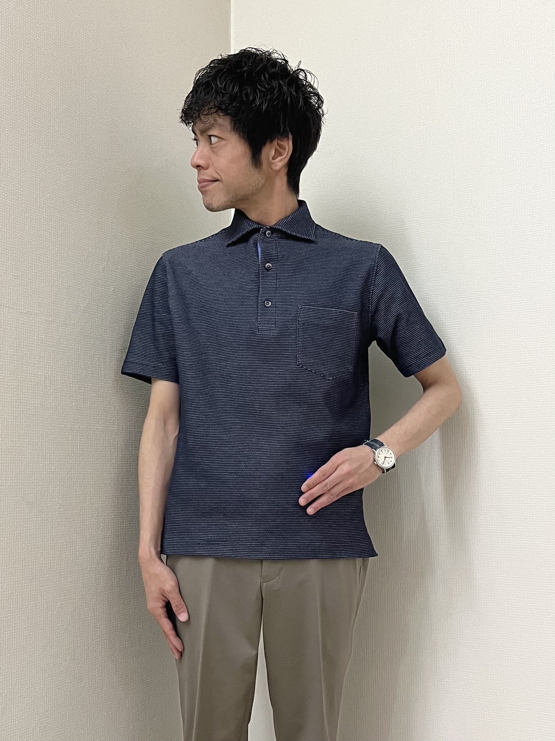 URAさんの「TAKEO KIKUCHI｜【360&deg;ストレッチ/軽量】None Of Stress ライト ジャケット（セットアップ対応）」を使ったコーディネート