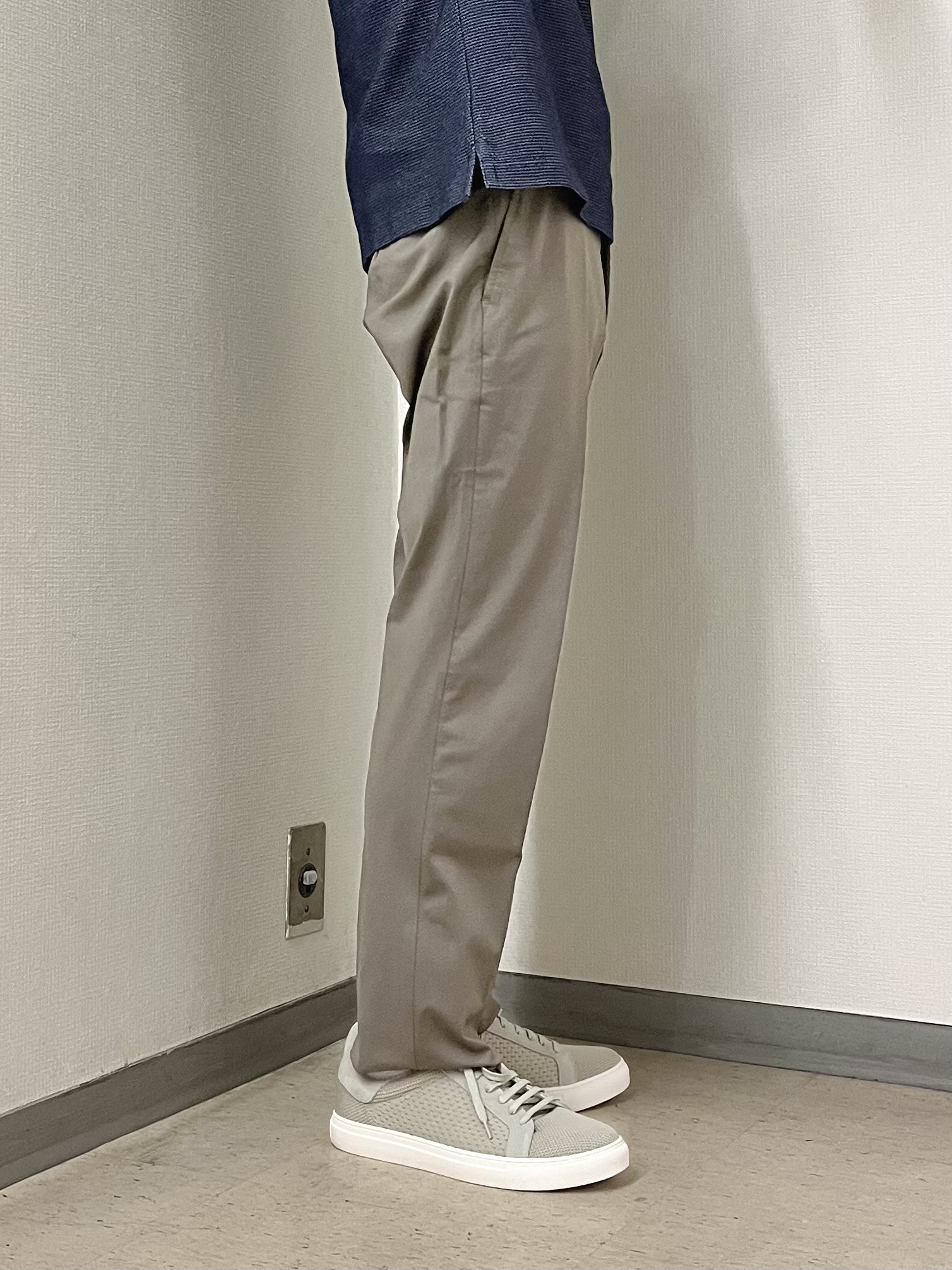 URAさんの「TAKEO KIKUCHI｜【360&deg;ストレッチ/軽量】None Of Stress ライト ジャケット（セットアップ対応）」を使ったコーディネート