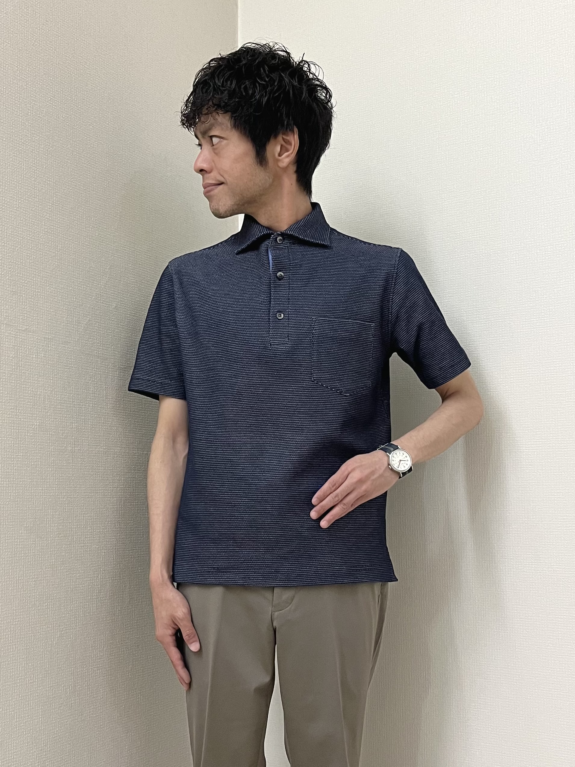 URAさんの「TAKEO KIKUCHI｜【360&deg;ストレッチ/軽量】None Of Stress ライト ジャケット（セットアップ対応）」を使ったコーディネート
