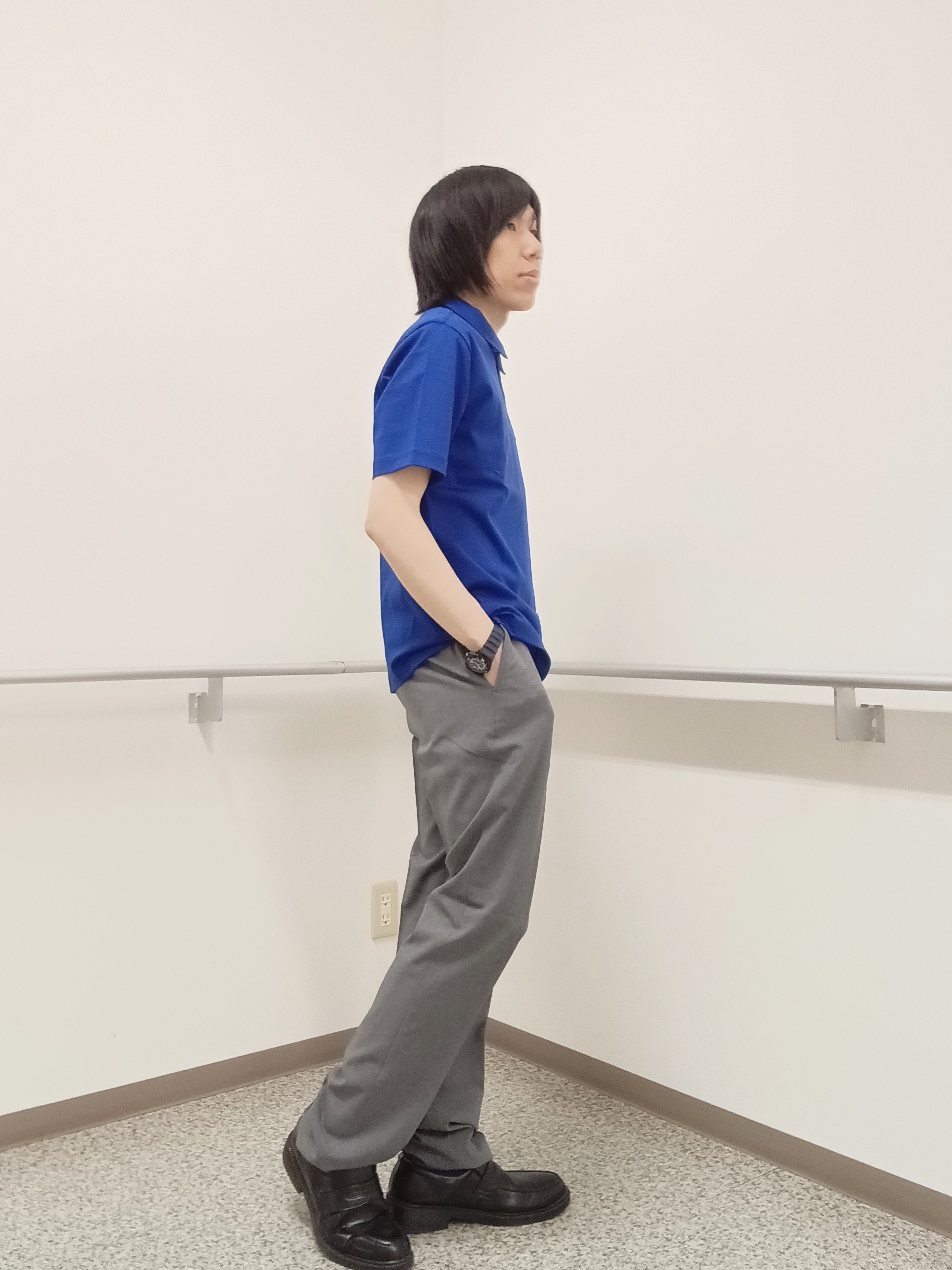 moritaさんの「TAKEO KIKUCHI｜【接触冷感】アイスクリアコットン ワンポイント ポロシャツ」を使ったコーディネート