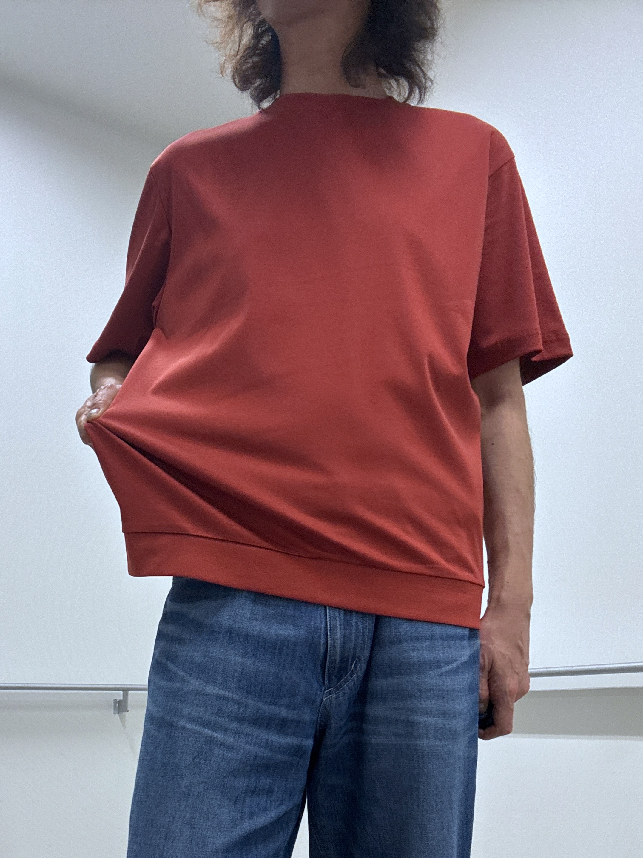 おーのさんの「TAKEO KIKUCHI｜リップル小花シャツ」を使ったコーディネート