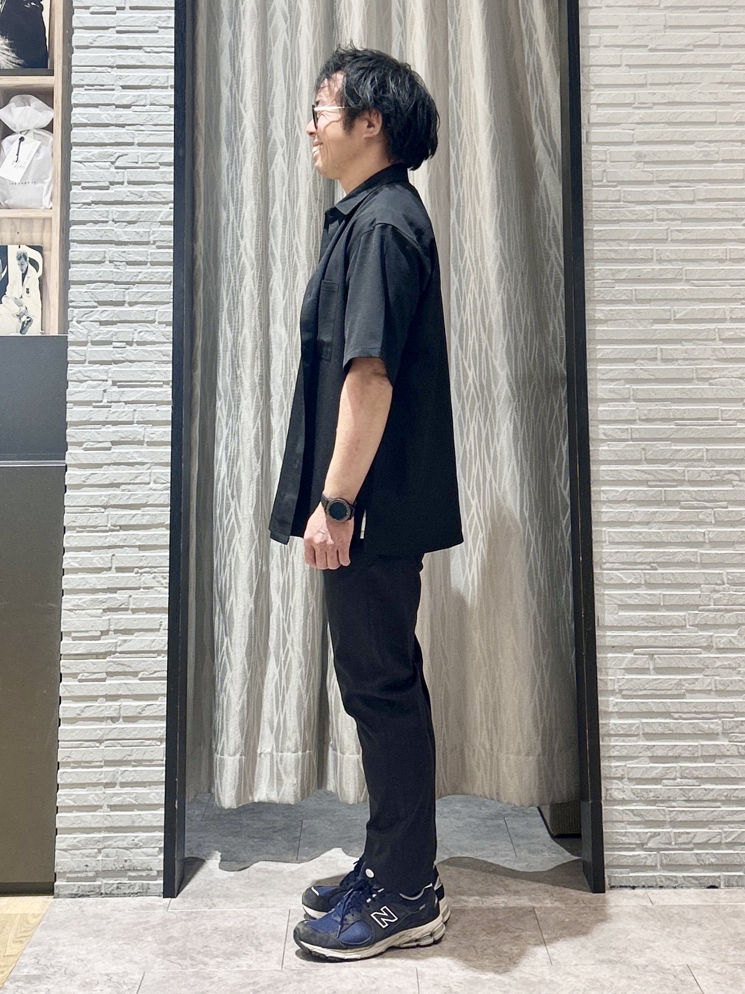 KENJI Iさんの「THE SHOP TK｜LITE TEX ダブルフラップ半袖シャツ 接触冷感/吸水速乾/UVカット/アンチピリング/イージー」を使ったコーディネート