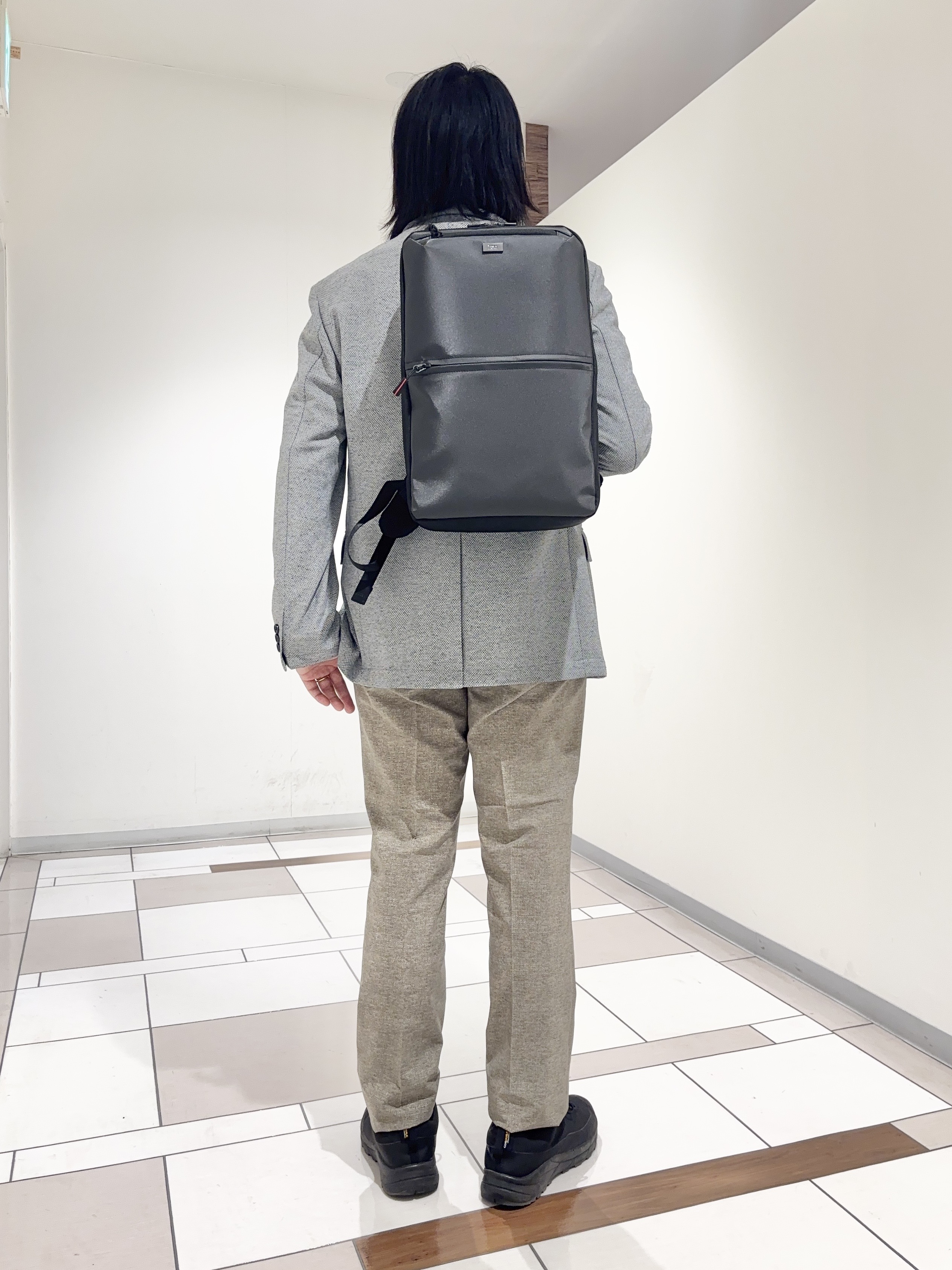 及川さんの「TAKEO KIKUCHI｜【抗菌防臭】CALCULO（R）ジャージ ジャケット」を使ったコーディネート