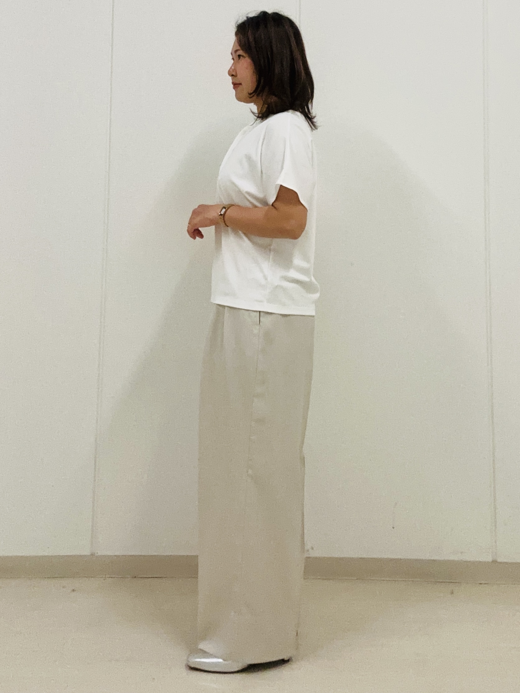 haseさんの「Reflect｜【UVカット／接触冷感／吸水速乾】フレアスリーブプルオーバー」を使ったコーディネート