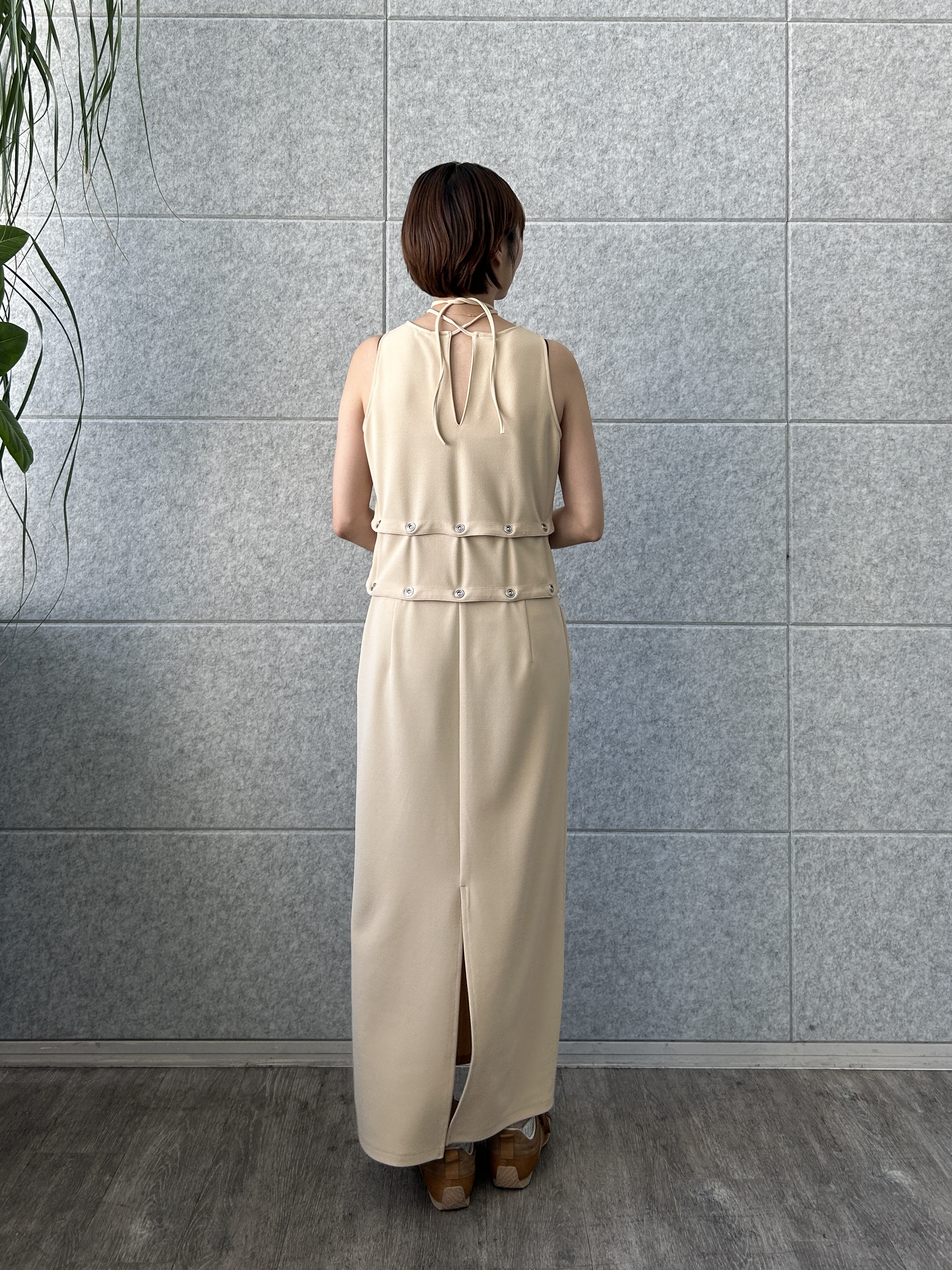 harunaさんの「CODE A｜modular split dress」を使ったコーディネート