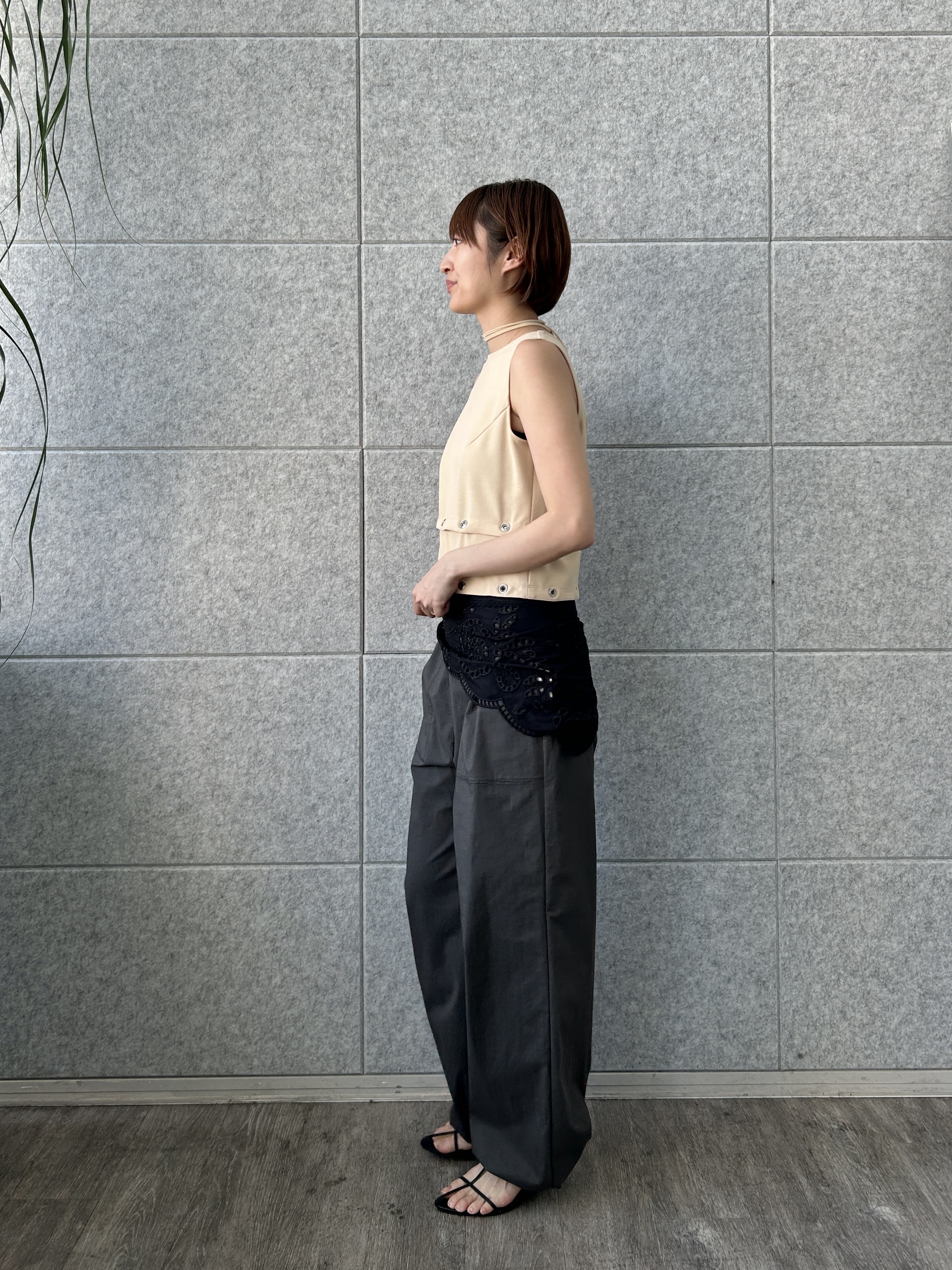 harunaさんの「CODE A｜modular split dress」を使ったコーディネート