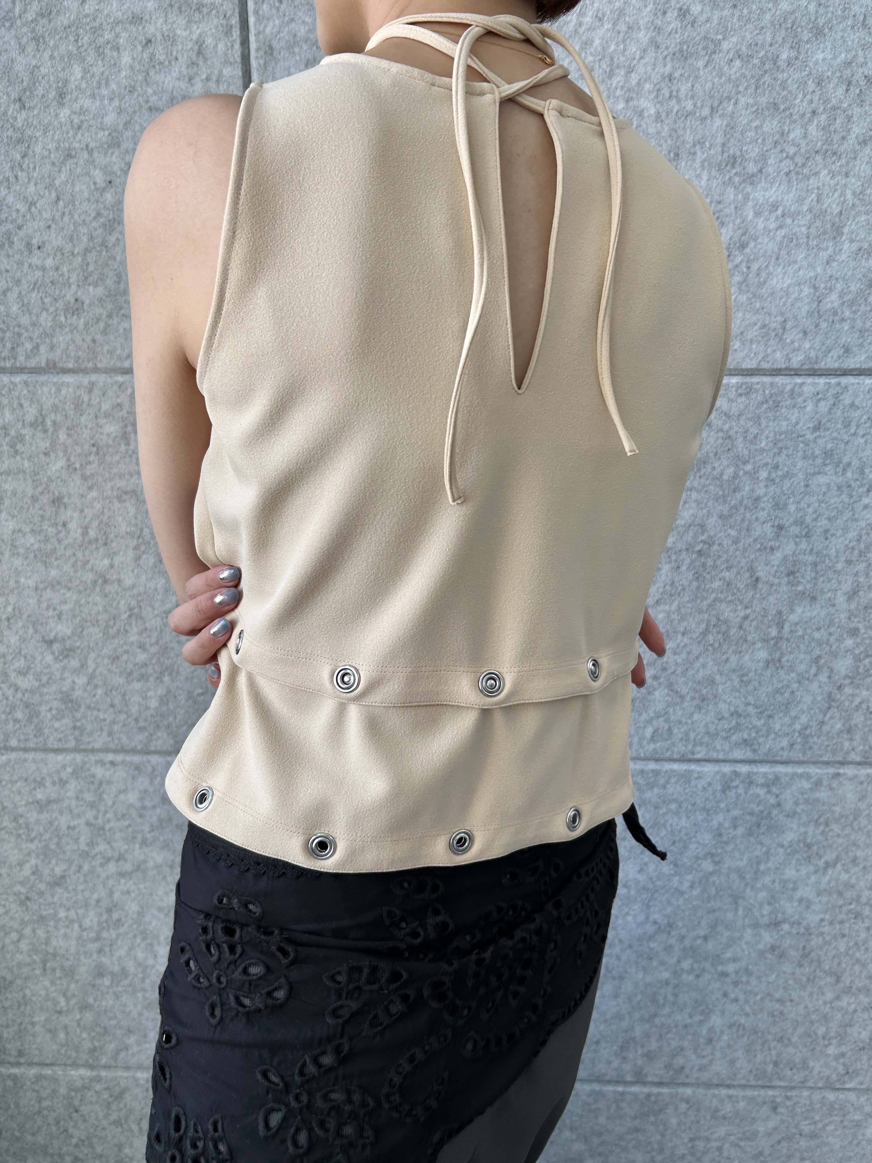 harunaさんの「CODE A｜modular split dress」を使ったコーディネート
